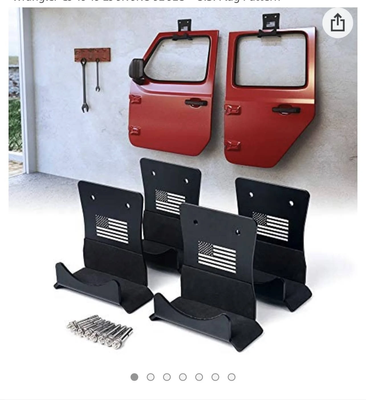 Jeep Wrangler JL Need advice, garage door mounts B67B21C0-2C48-440D-9A25-56D5F3F7363D