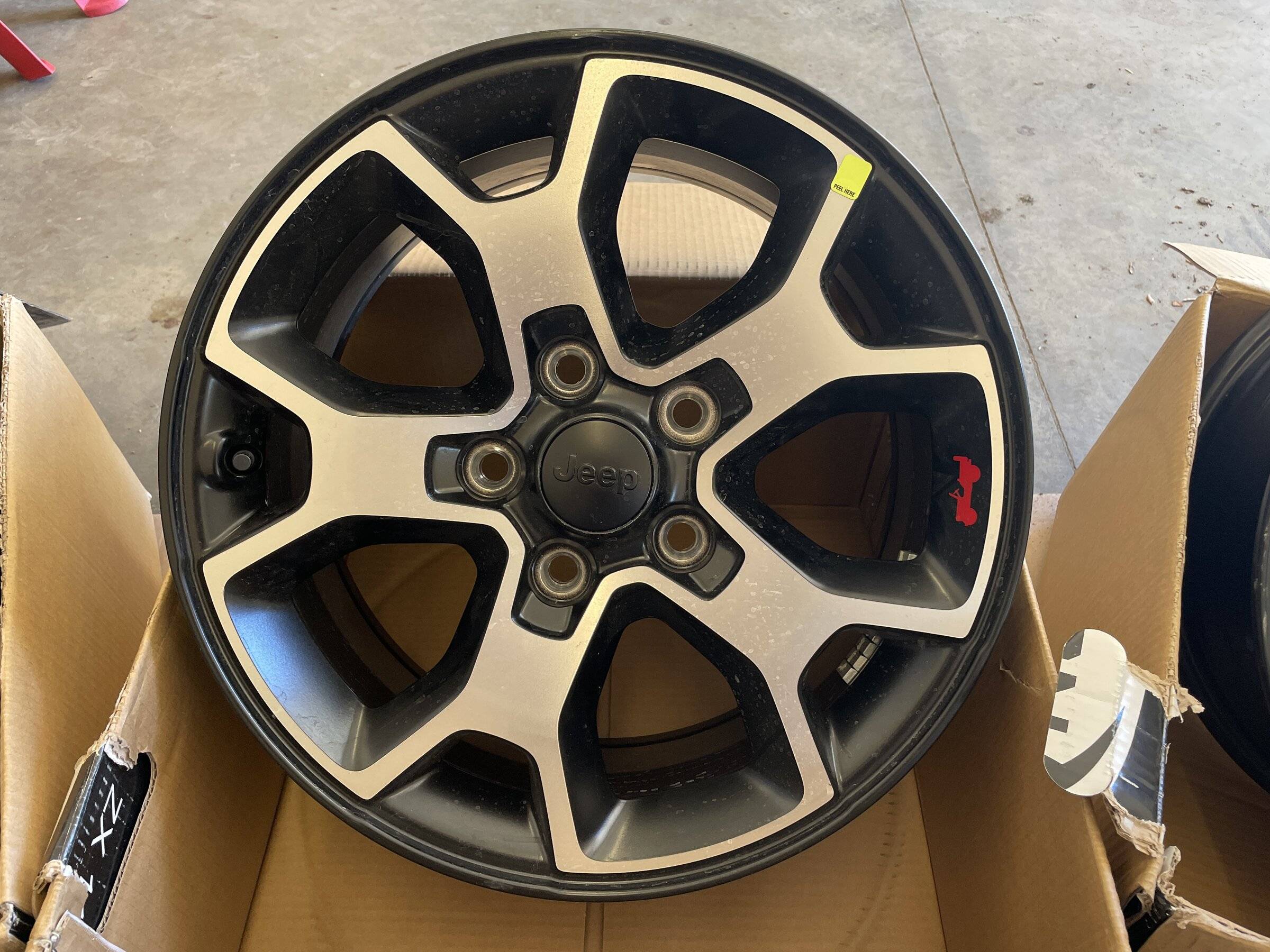Jeep Wrangler JL Five (5) Takeoff Rubicon Wheels Only - $400 OBO IMG_3220.JPG