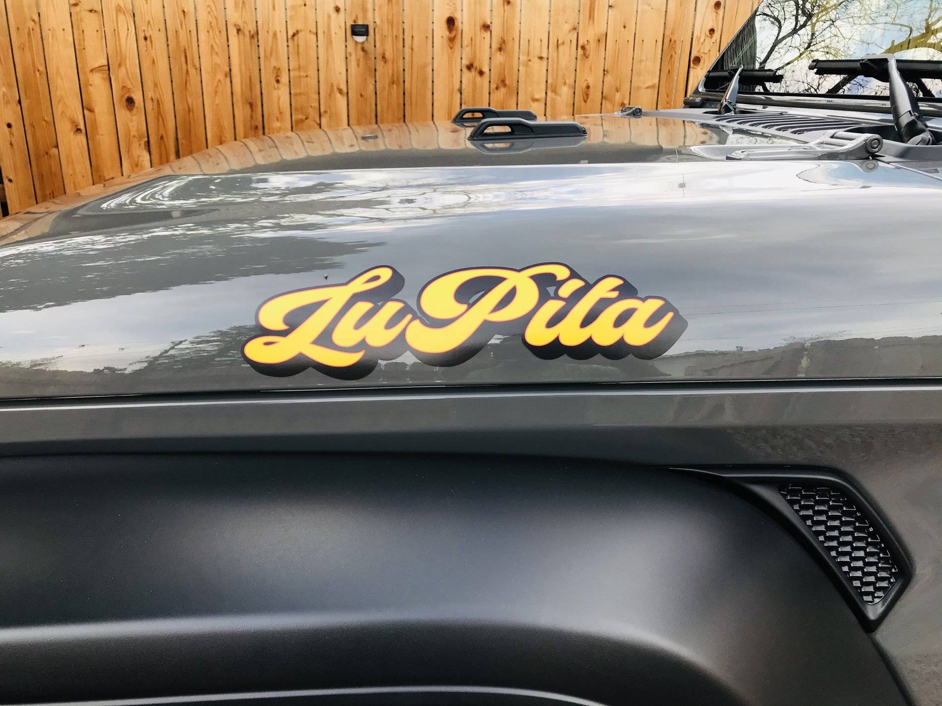 Jeep Wrangler JL Show your custom Jeep name decals LuPita Pic