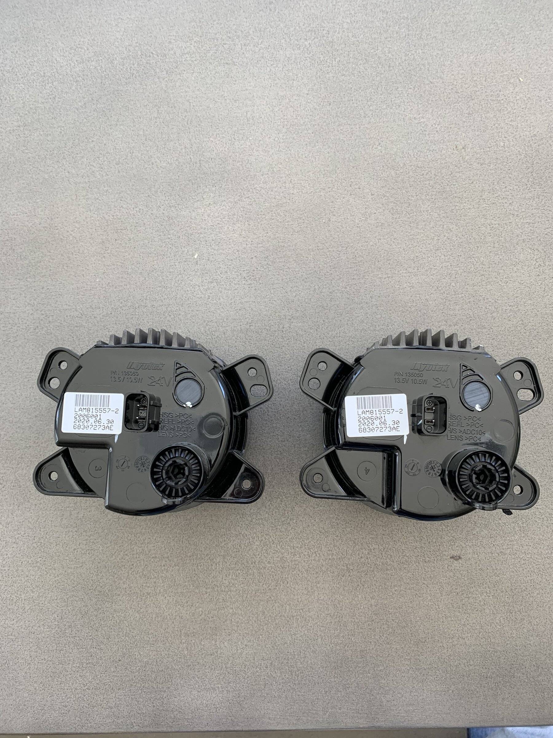 Jeep Wrangler JL Mopar LED Fog Lights 80F673F8-3C8C-4628-92F2-5F0495995C0C
