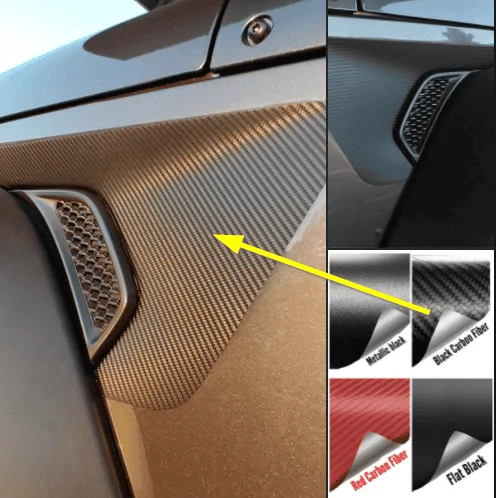 Jeep Wrangler JL Side Fender Vent Decals 1647225542214