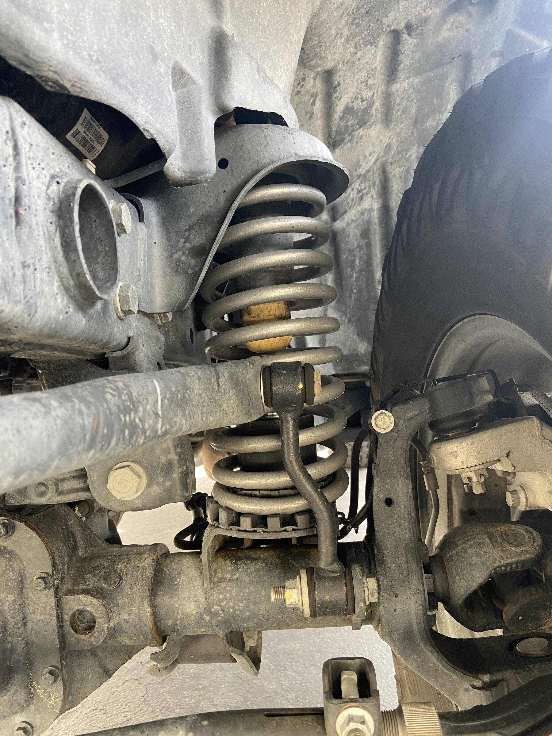 Jeep Wrangler JL Front Driver Side Coil is shifted D1B4A2C2-ADE8-427E-AB66-255C92981D42