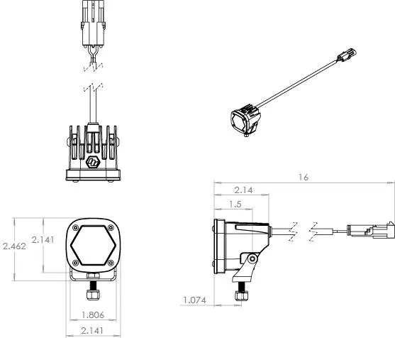 Jeep Wrangler JL Backup Lights s1 specs