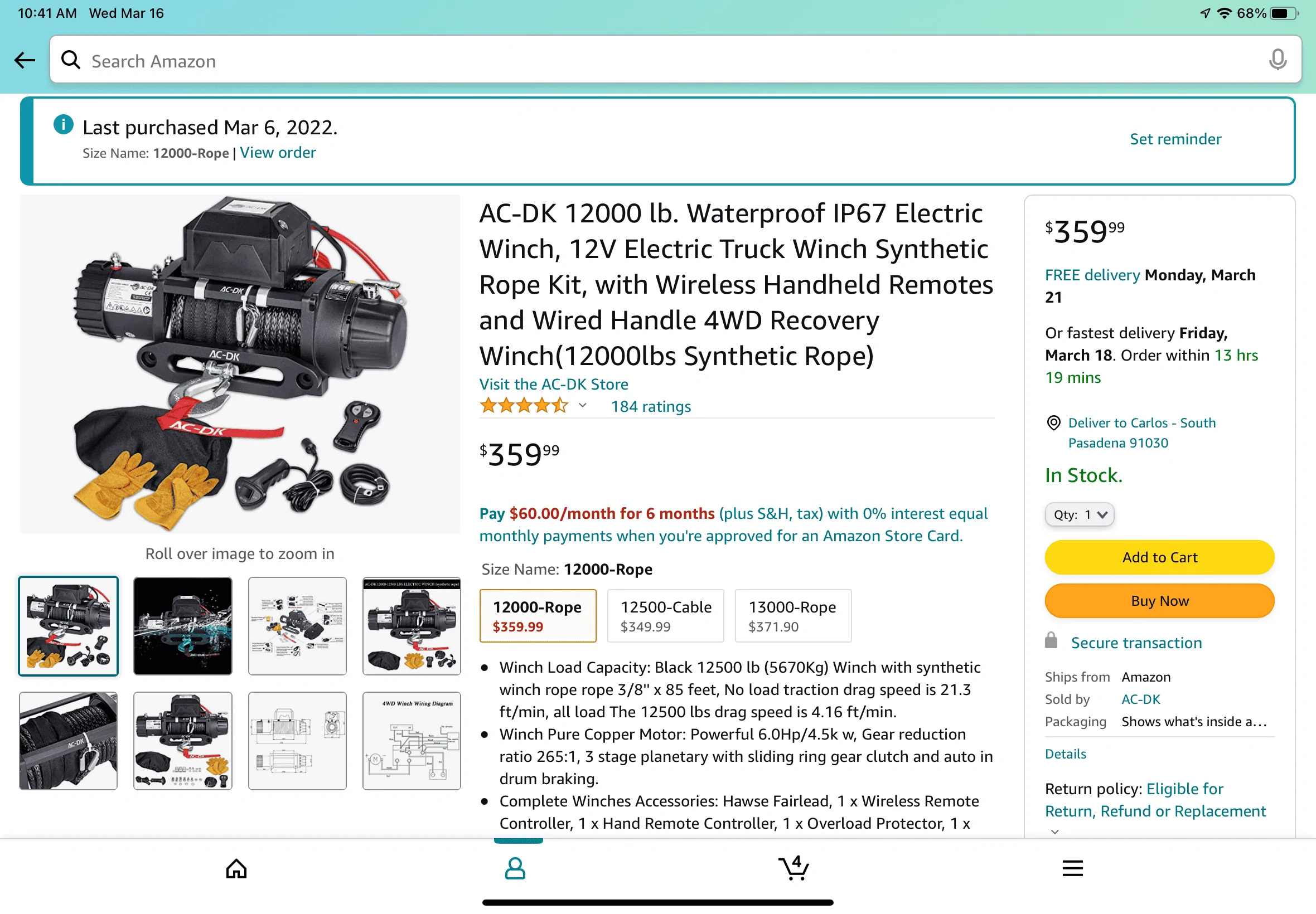 Jeep Wrangler JL Best value winch? 1647452565039