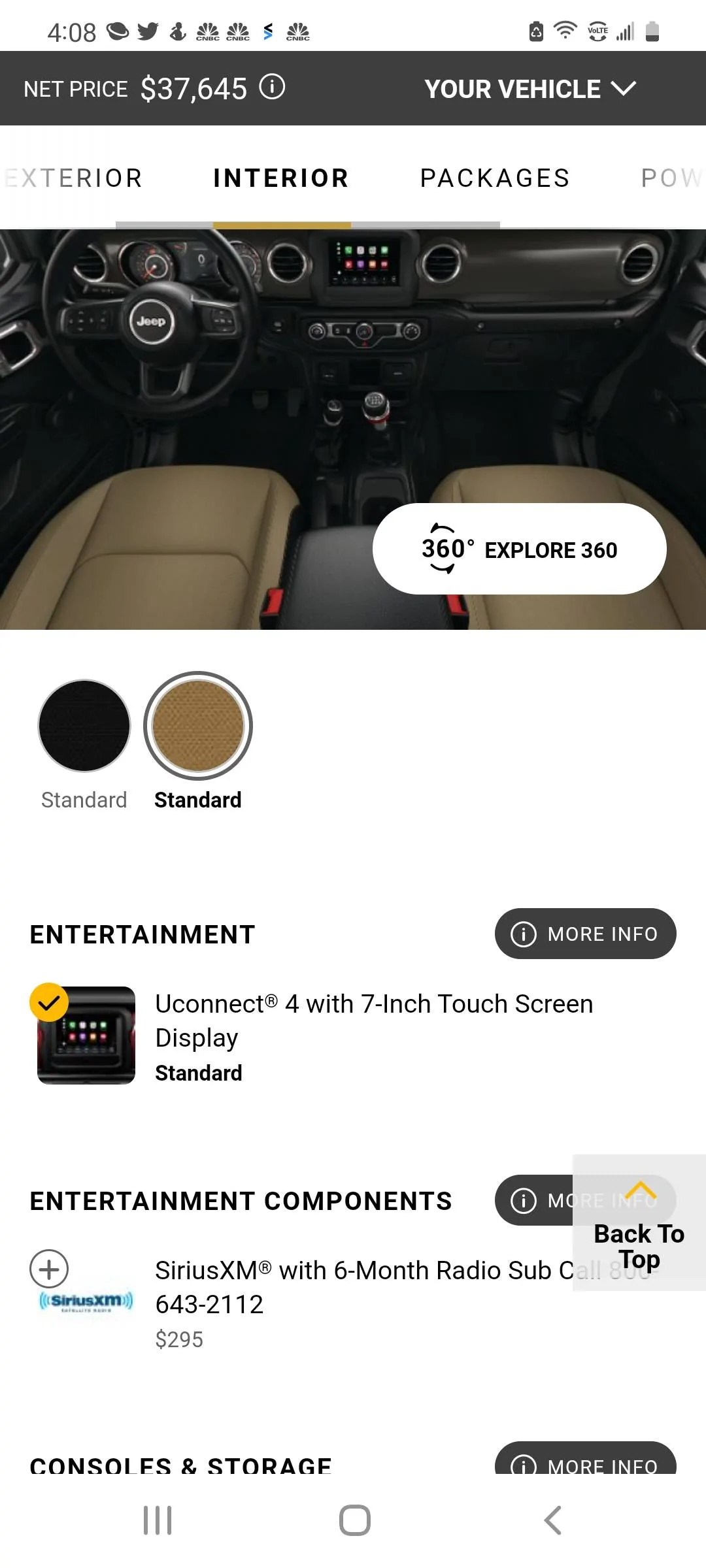 Jeep Wrangler JL Ordered my 2022 Willys XR today! Screenshot_20220316-160820_Samsung Internet