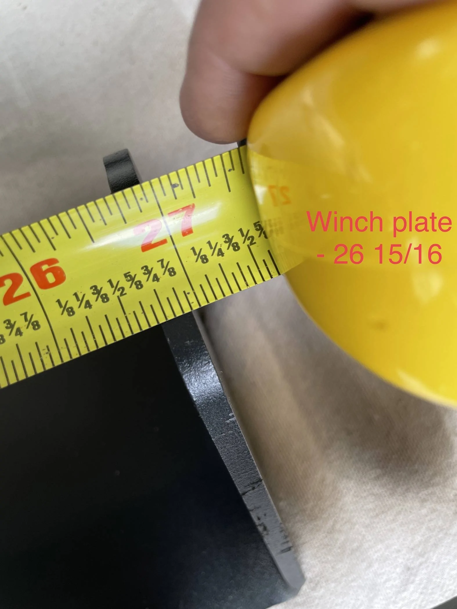 Jeep Wrangler JL Winch plate too big! C6F62648-FB76-4284-AADB-847646A8CCB4