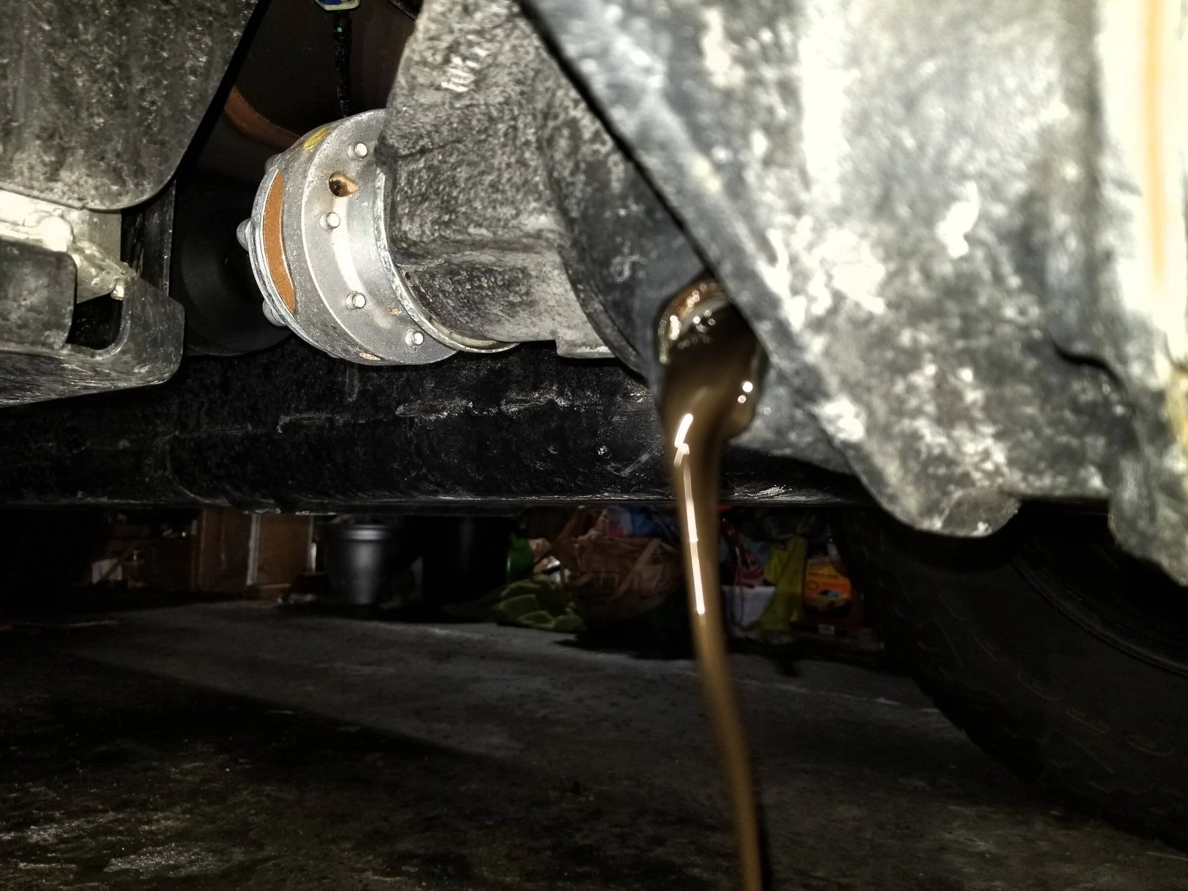 Jeep Wrangler JL No drain plug on rear diff for 2022 20220319_081529