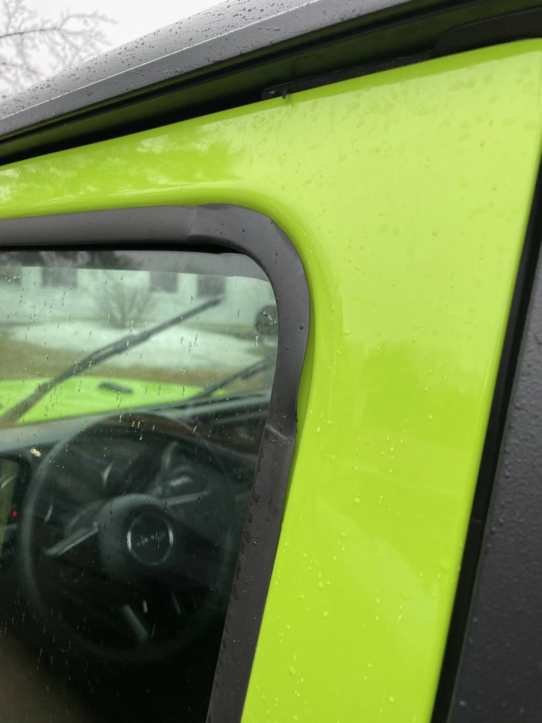 Jeep Wrangler JL Window Weatherstripping: Is this normal? B6B27DFA-A47B-4691-9E33-8307D63E4BE1
