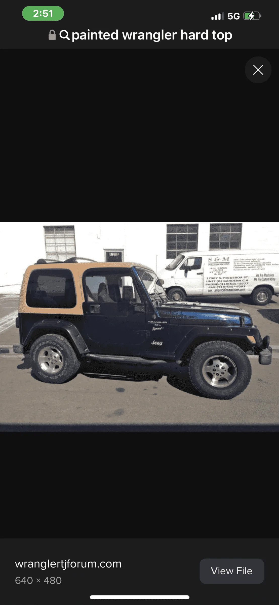 Jeep Wrangler JL Has anyone painted their hard top? E7FAB374-63F7-492C-BD04-D6B8E85E2190