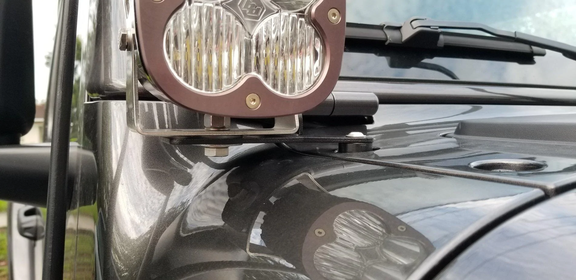 Jeep Wrangler JL A-Pillar Light Mounts 20180622_074846