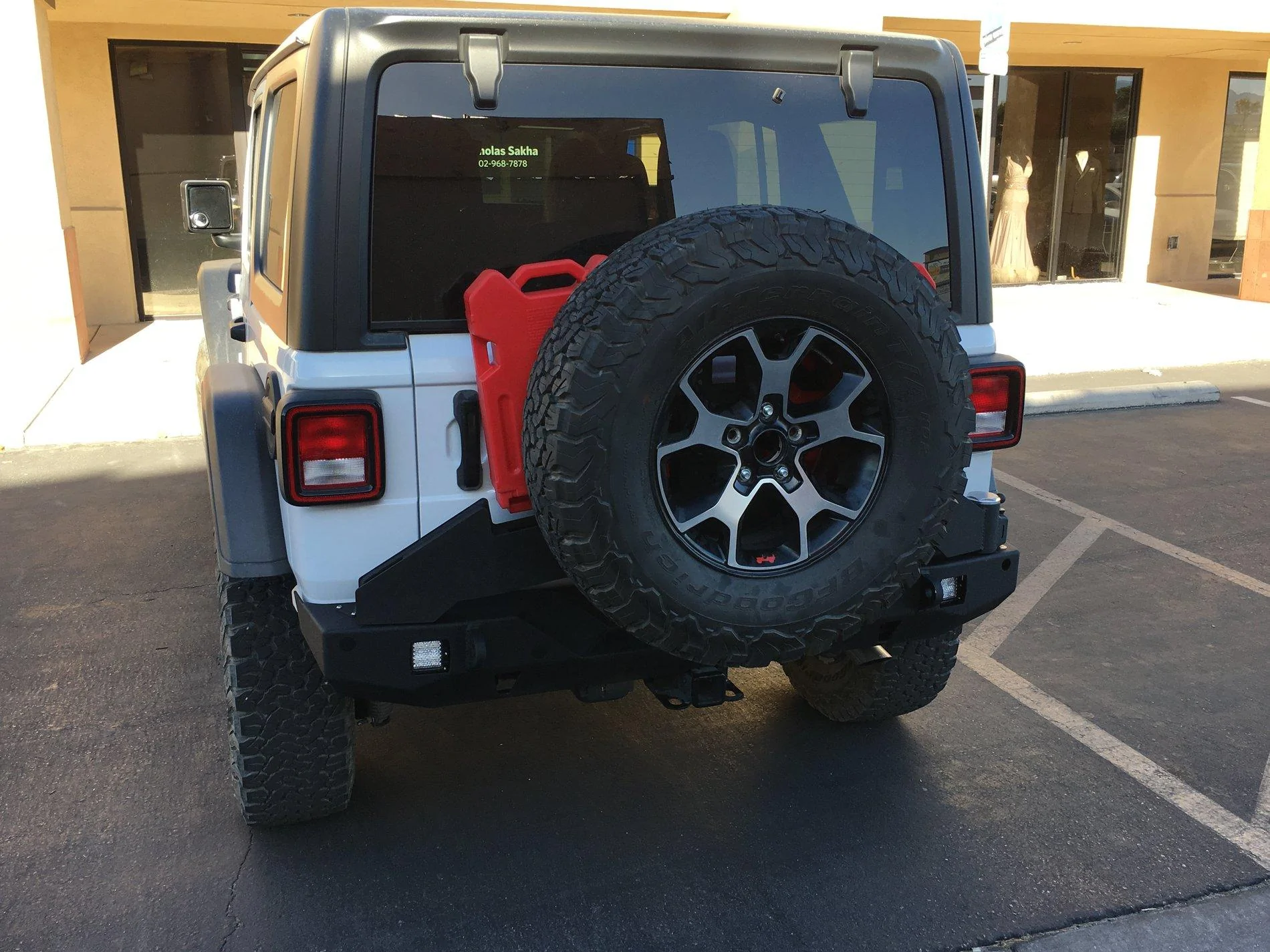 Jeep Wrangler JL New JCR Mid with Front bumper installed IMG_3481