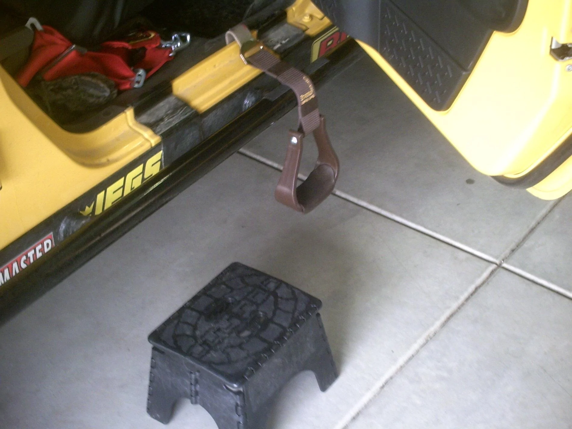 Jeep Wrangler JL removable door step PICT0089