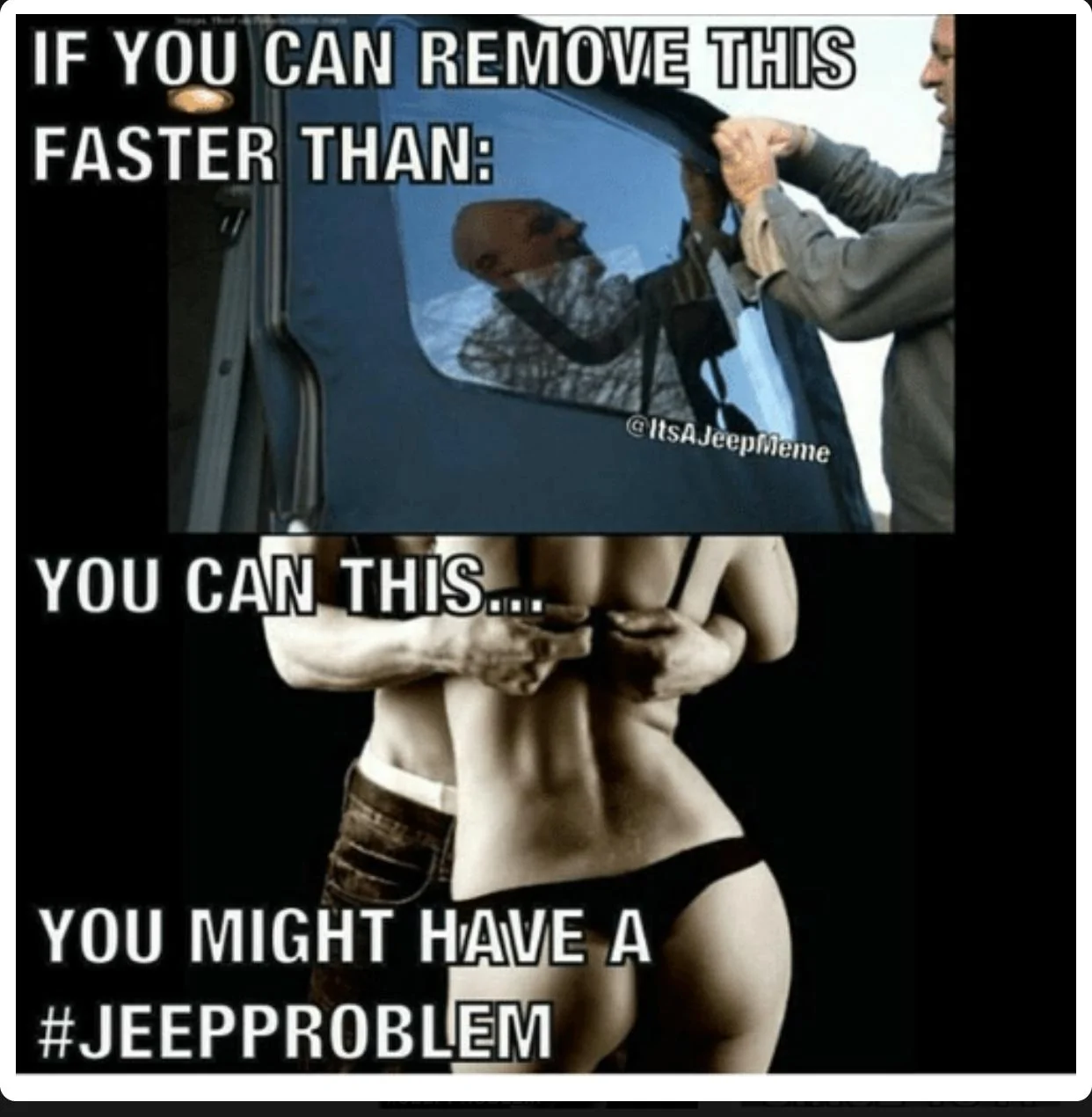 Jeep Wrangler JL Jeep humor waiting room ( ** NO POLITICS ** ) 0B1207B6-CCE9-4929-9D1B-19A743183B00
