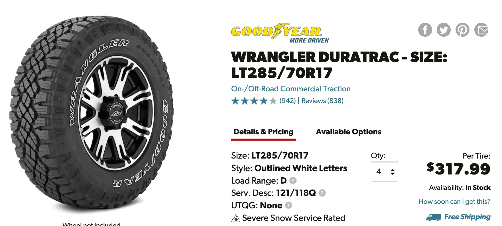 Jeep Wrangler JL Willys Stock Tire Size Question 1647966577005