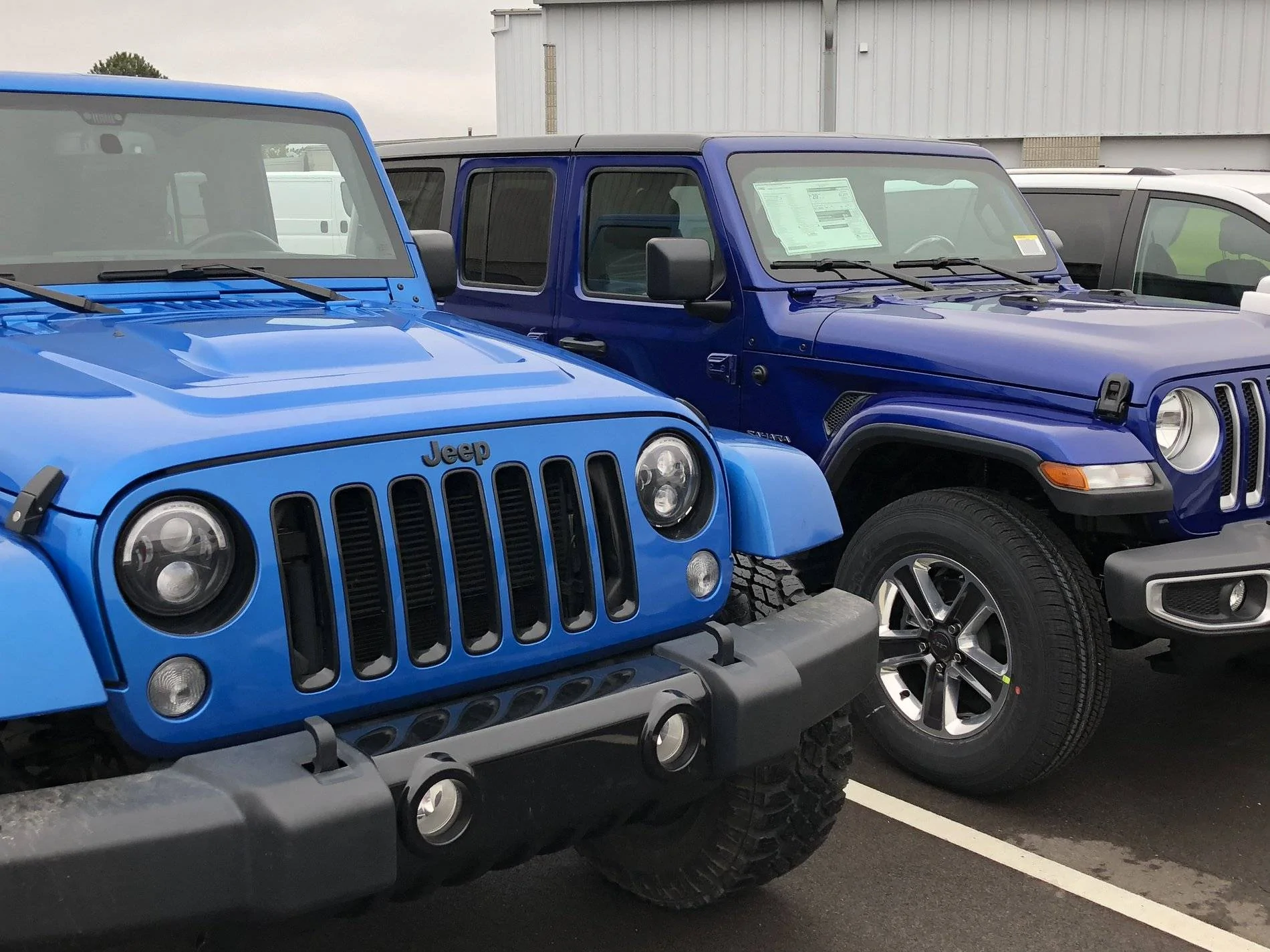 Jeep Wrangler JL Did I get the wrong color Blue?? 1648052934236
