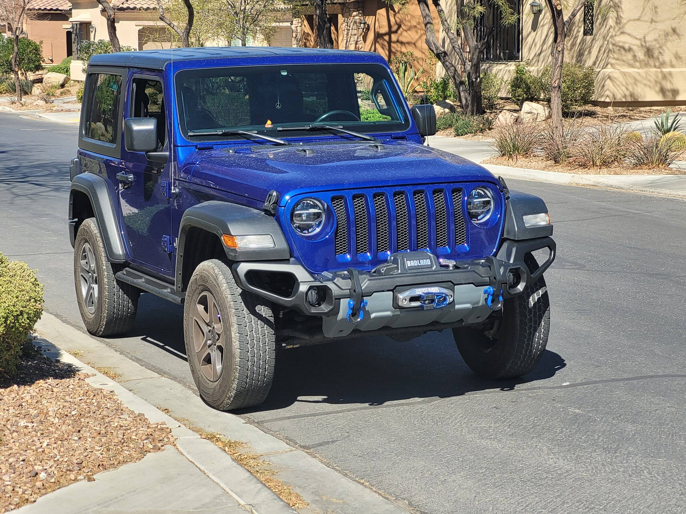 Jeep Wrangler JL Did I get the wrong color Blue?? 20220324_142546