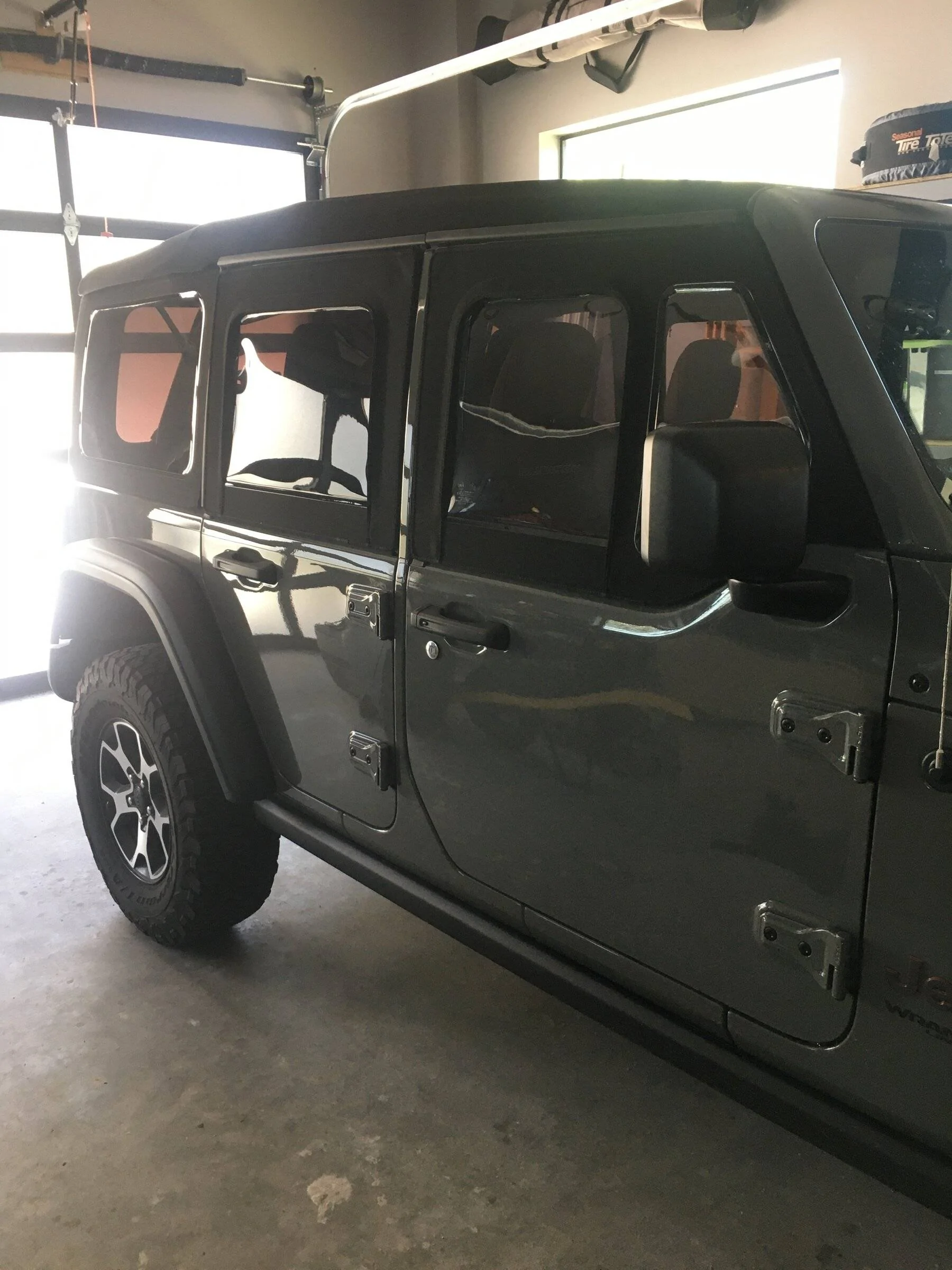 Jeep Wrangler JL Sting gray half doors $5000 BD935567-7C7F-45FE-9610-5F2A877DDF7E