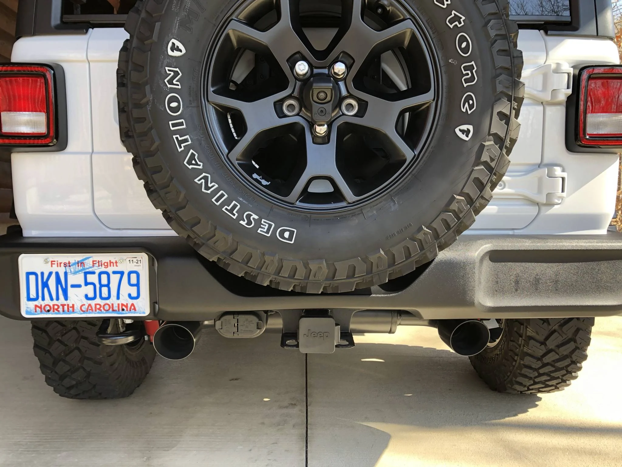 Jeep Wrangler JL Muffler painting IMG_2628