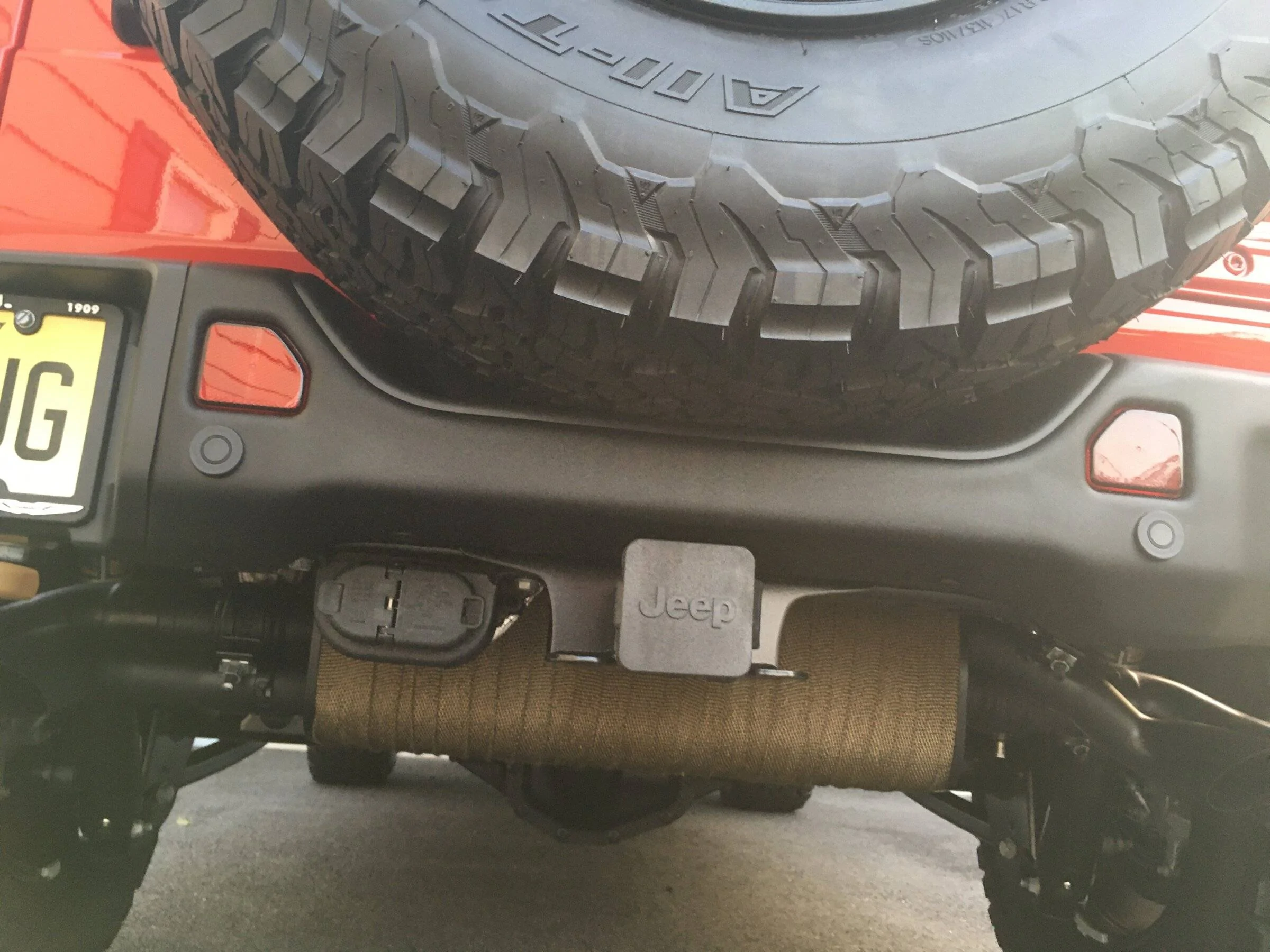 Jeep Wrangler JL Muffler painting 1648395814327