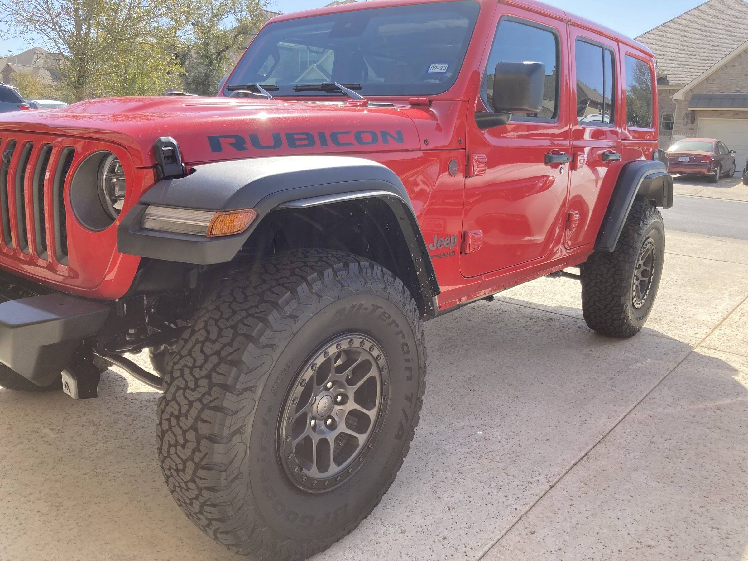 Jeep Wrangler JL Xtreme Recon 37s flex test 0546CF16-AAE5-4F86-8D0B-F6B453C88260
