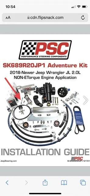 Jeep Wrangler JL PSC Kit AF3AC018-261B-4E6D-9105-C525A773BFD8