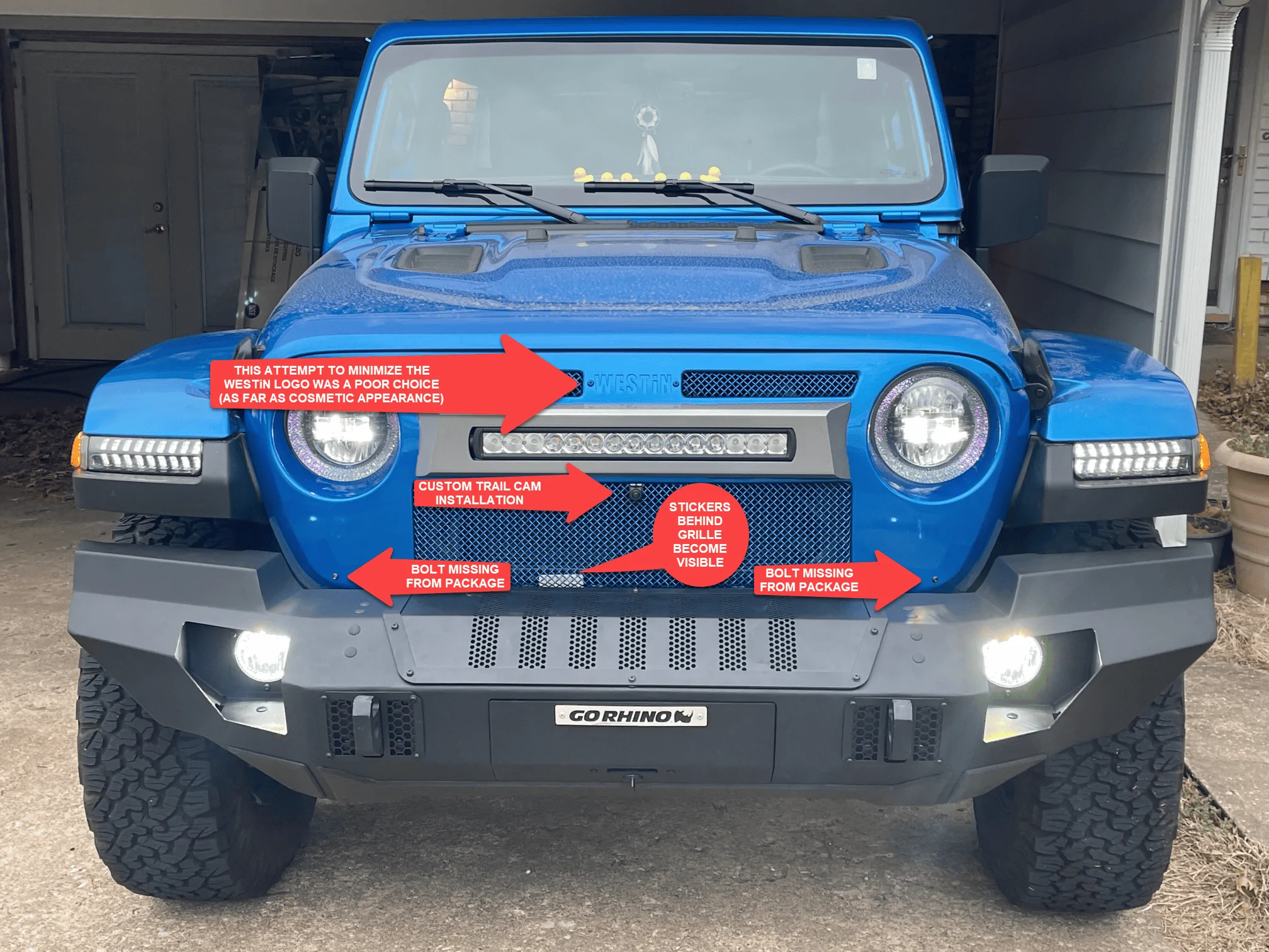 Jeep Wrangler JL Stylish grills that aren't ANGRY. Do they exist? 1648917104230