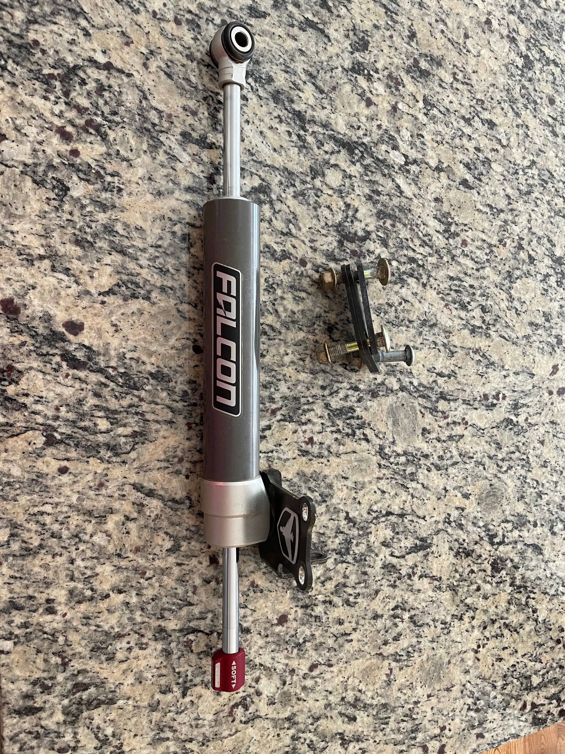 Jeep Wrangler JL Falcon Nexus 2.2 adjustable steering stabilizer IMG_1278