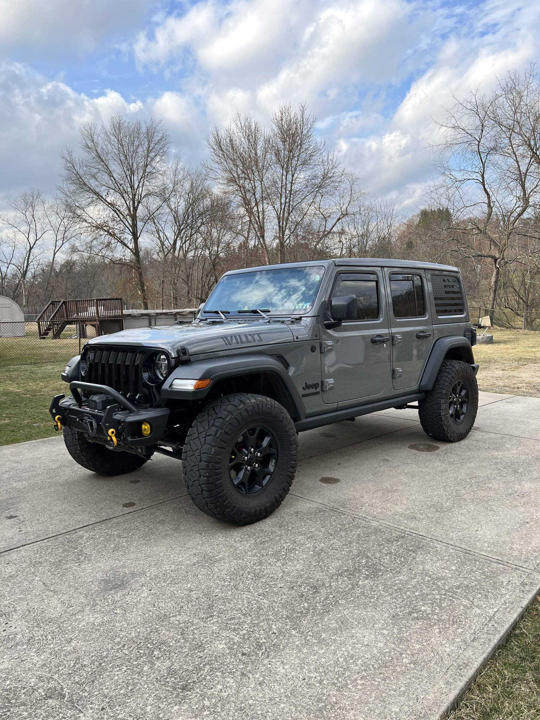 Jeep Wrangler JL Sting Grey JLU Wheel Setups 014AAE61-36E9-4C6E-9BA6-CCB9E4796941