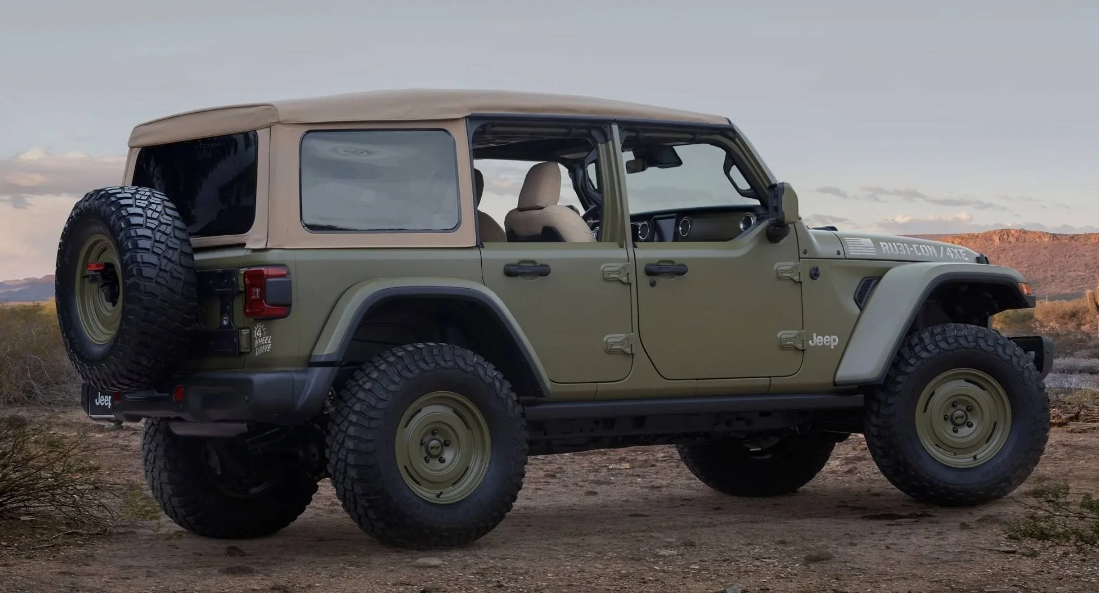 Jeep Wrangler JL EJS 2022: Jeep ’41 Concept 2022 Jeep ’41 Concept 2