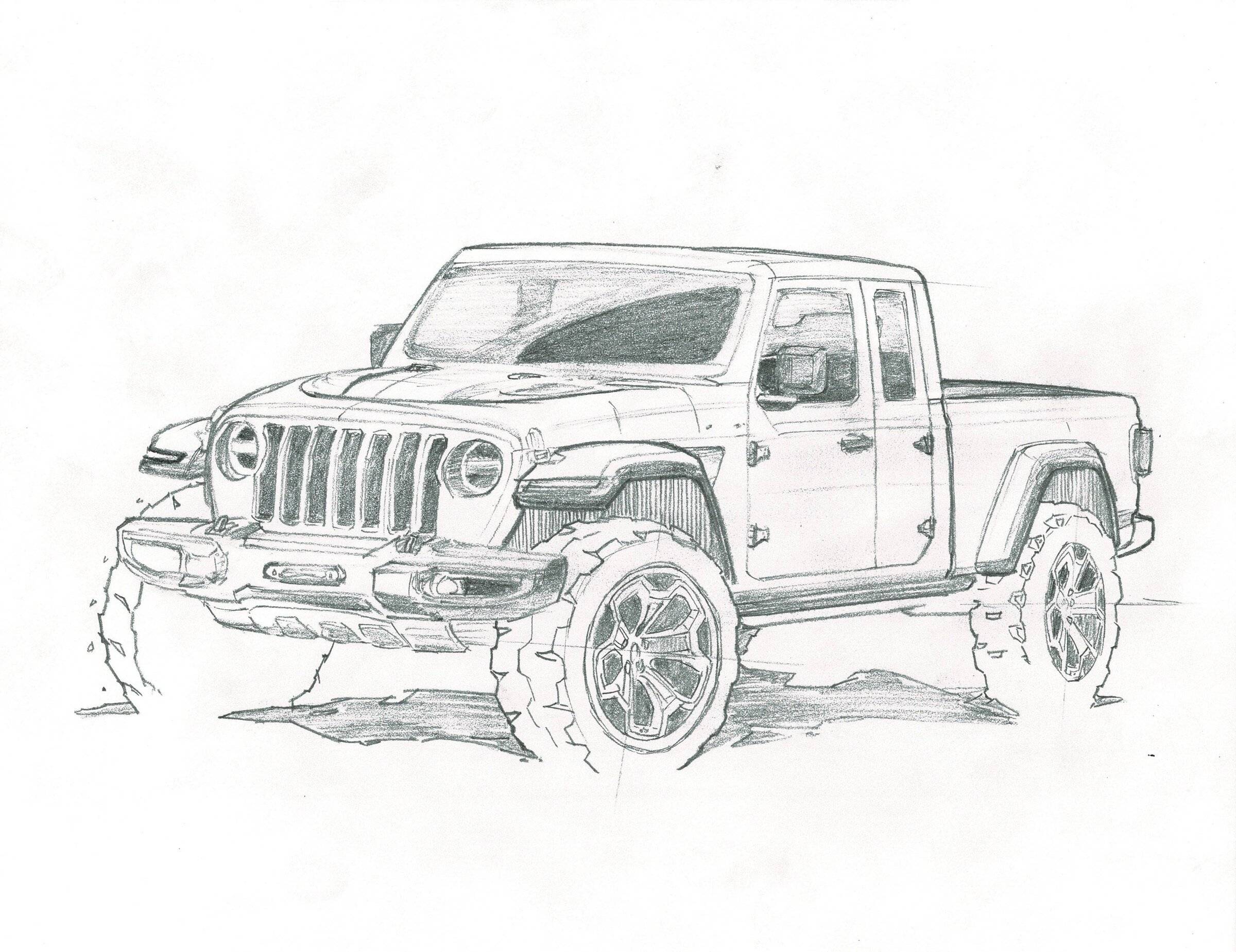 Jeep Wrangler JL EJS 2022: Jeep Bob Concept Jeep Gladiator XC6