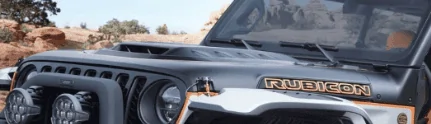 Jeep Wrangler JL SNEAKY: 2023 Wrangler grille previewed by 20th Anniversary Rubicon Concept?? 1649436095082