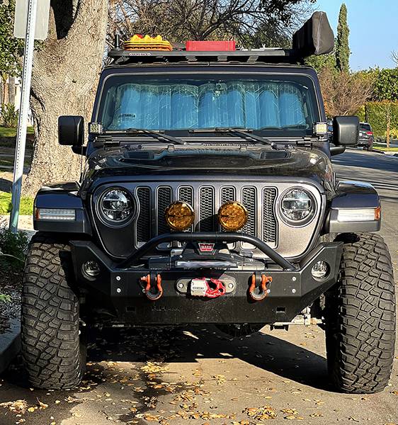 Jeep Wrangler JL Aluminum front bumper options Front bumper