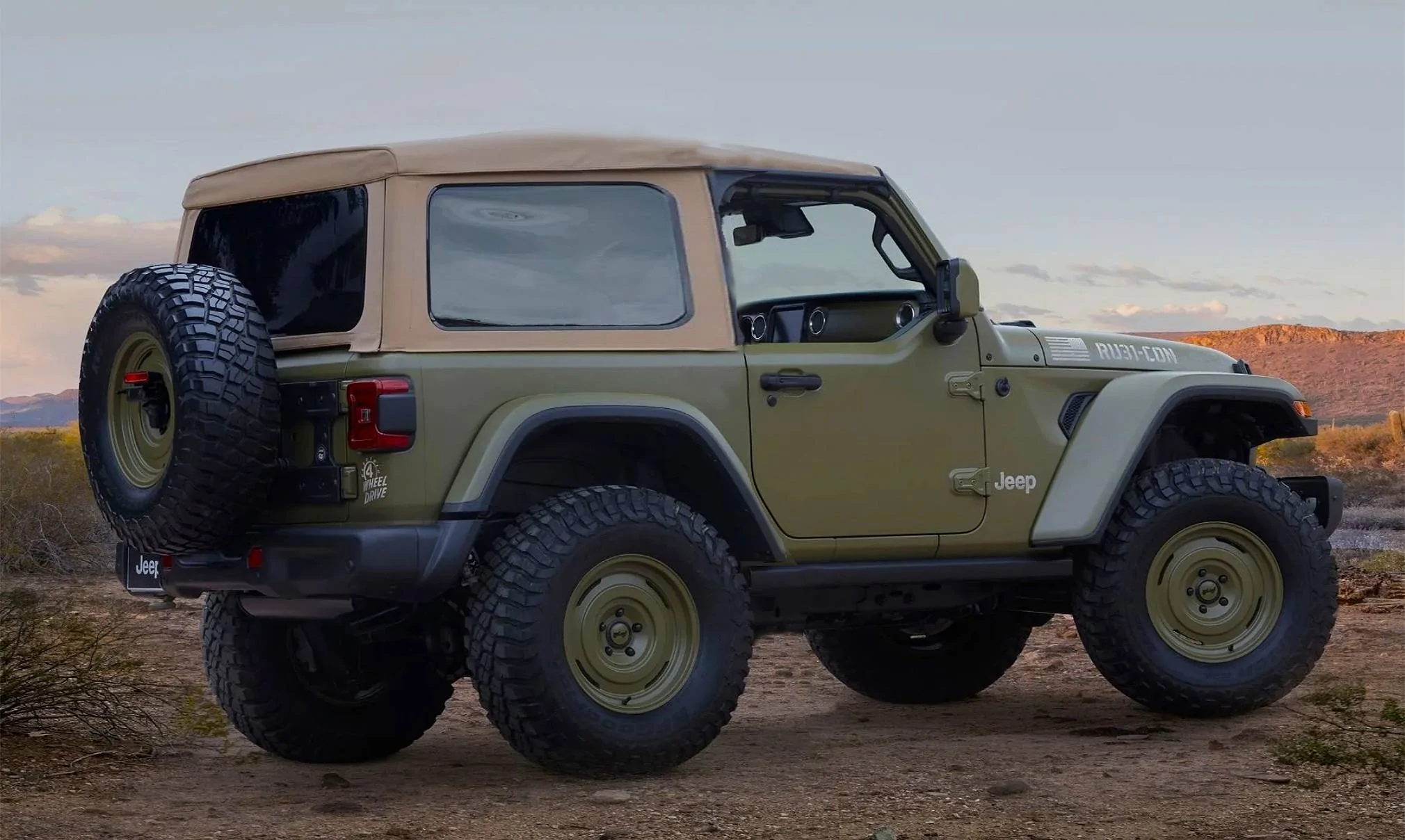 Jeep Wrangler JL EJS 2022: Jeep ’41 Concept army