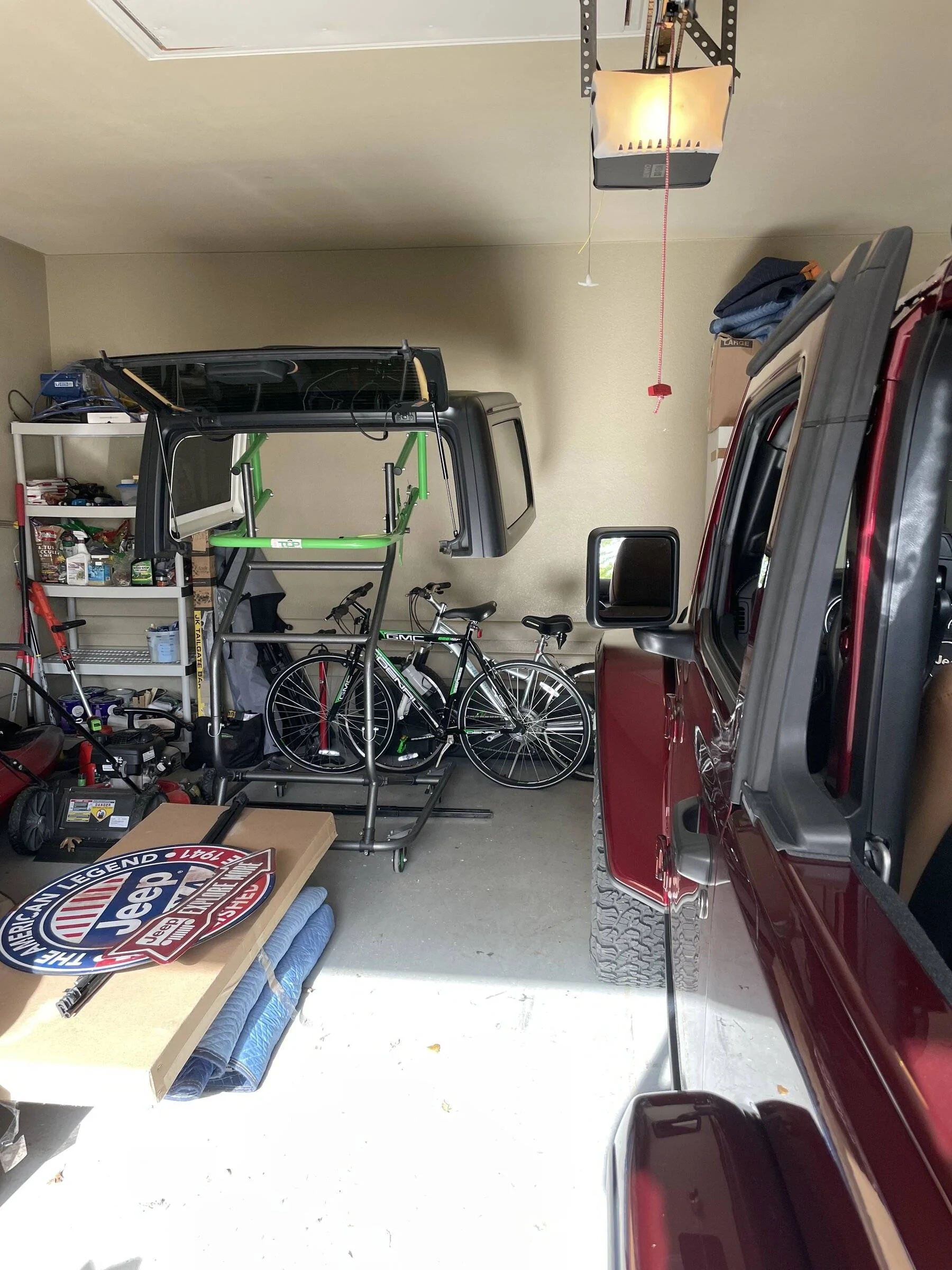 Jeep Wrangler JL Where do people store their hard top? C5E00AB7-8FF0-447C-9C65-378DA5459E3C