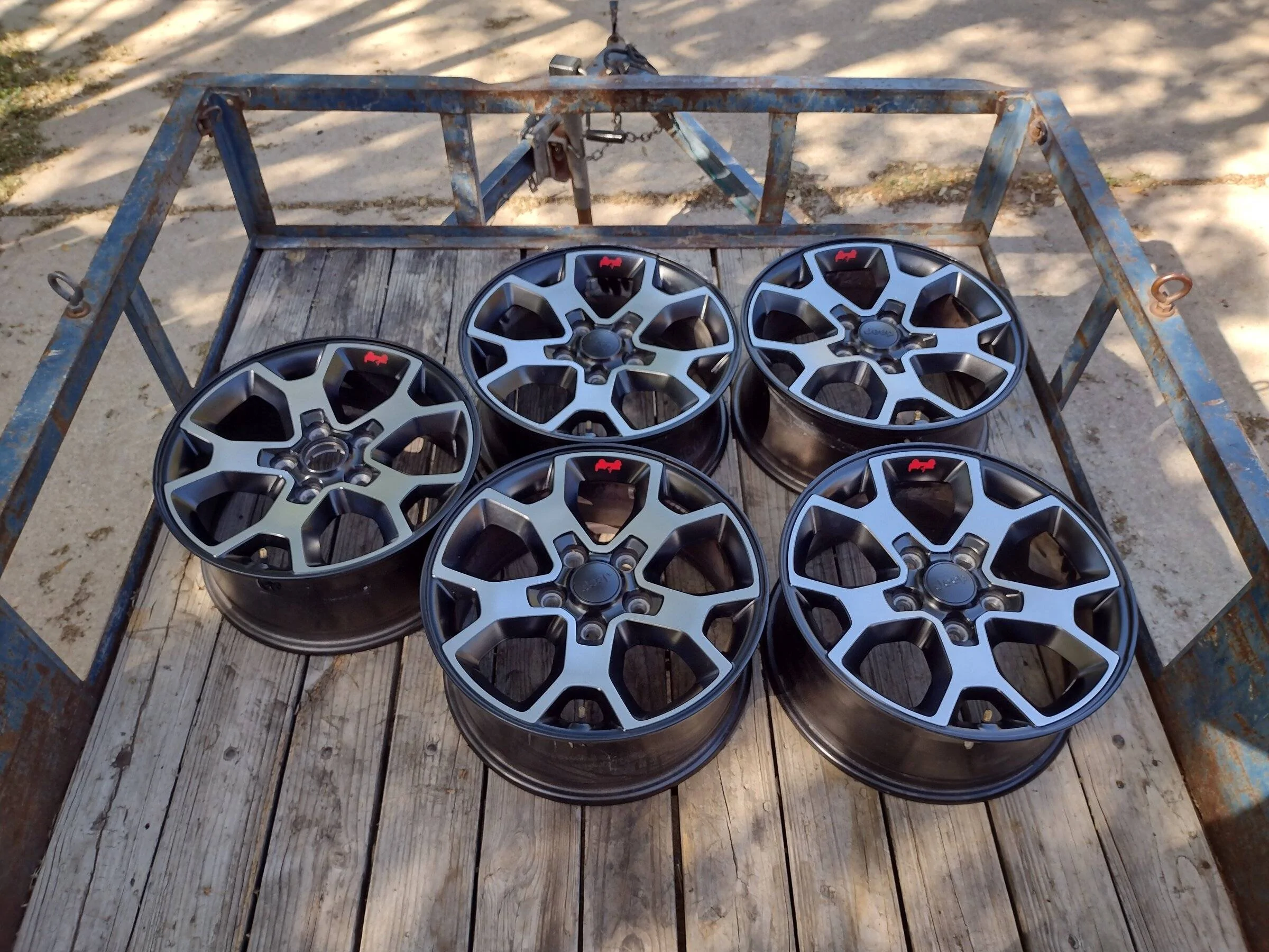 Jeep Wrangler JL 5 Rubicon take off wheels IMG_20220409_164927009_HDR