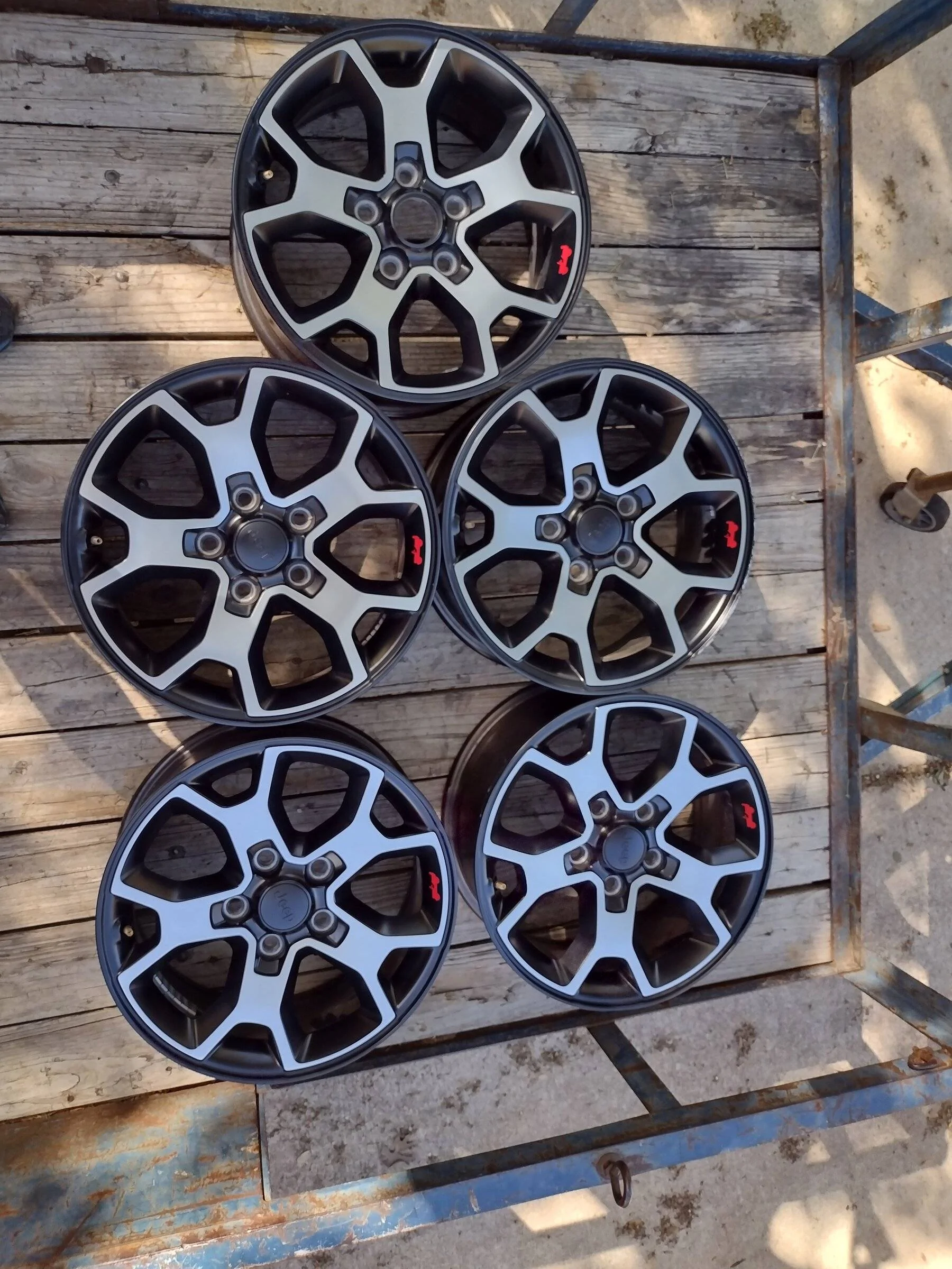 Jeep Wrangler JL 5 Rubicon take off wheels IMG_20220409_164935934_HDR