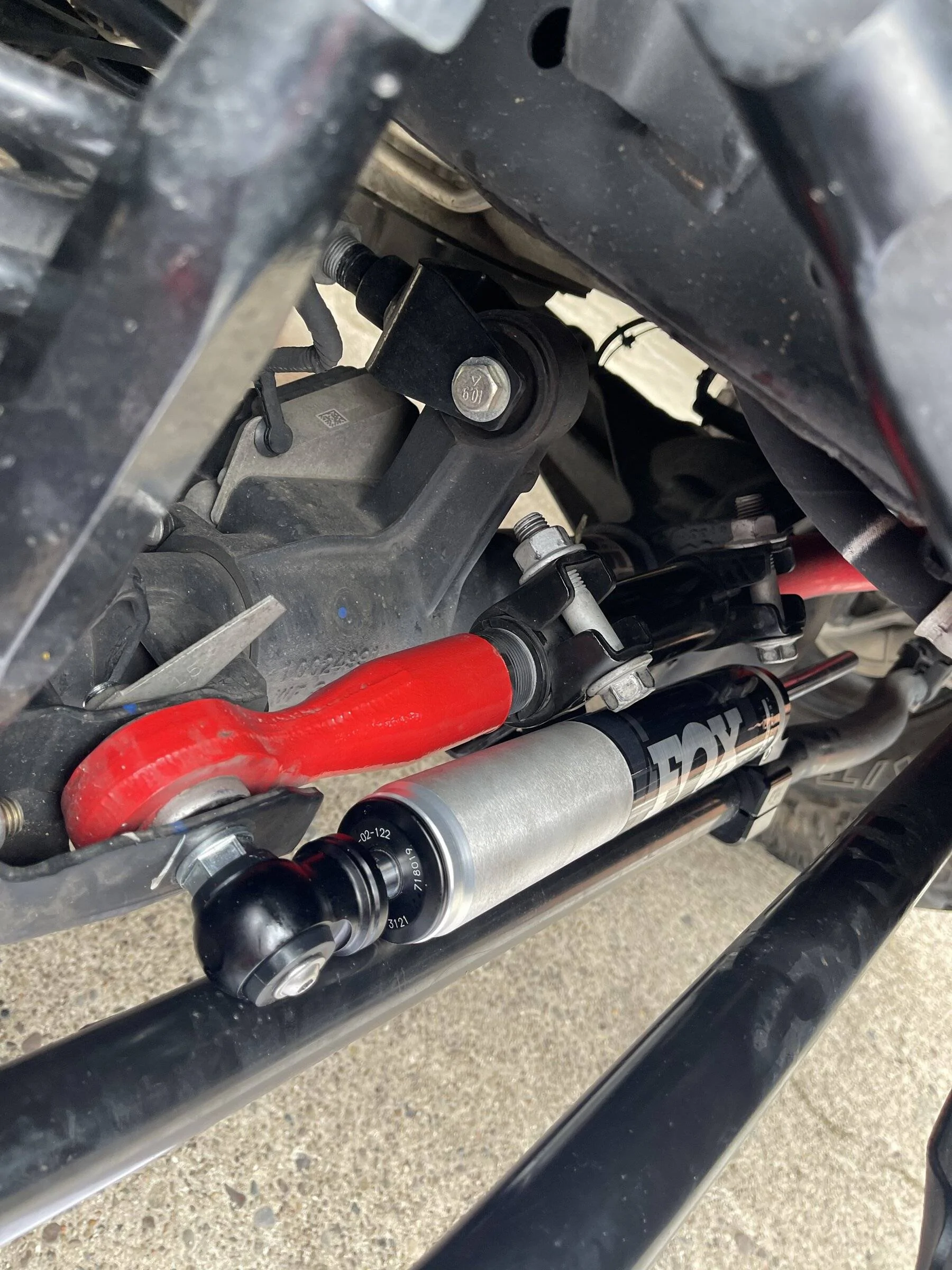 Jeep Wrangler JL Fox TS Steering Stabilizer on Stock steering BC36CBD5-DD1F-4E3E-AAB6-811F8DF74985