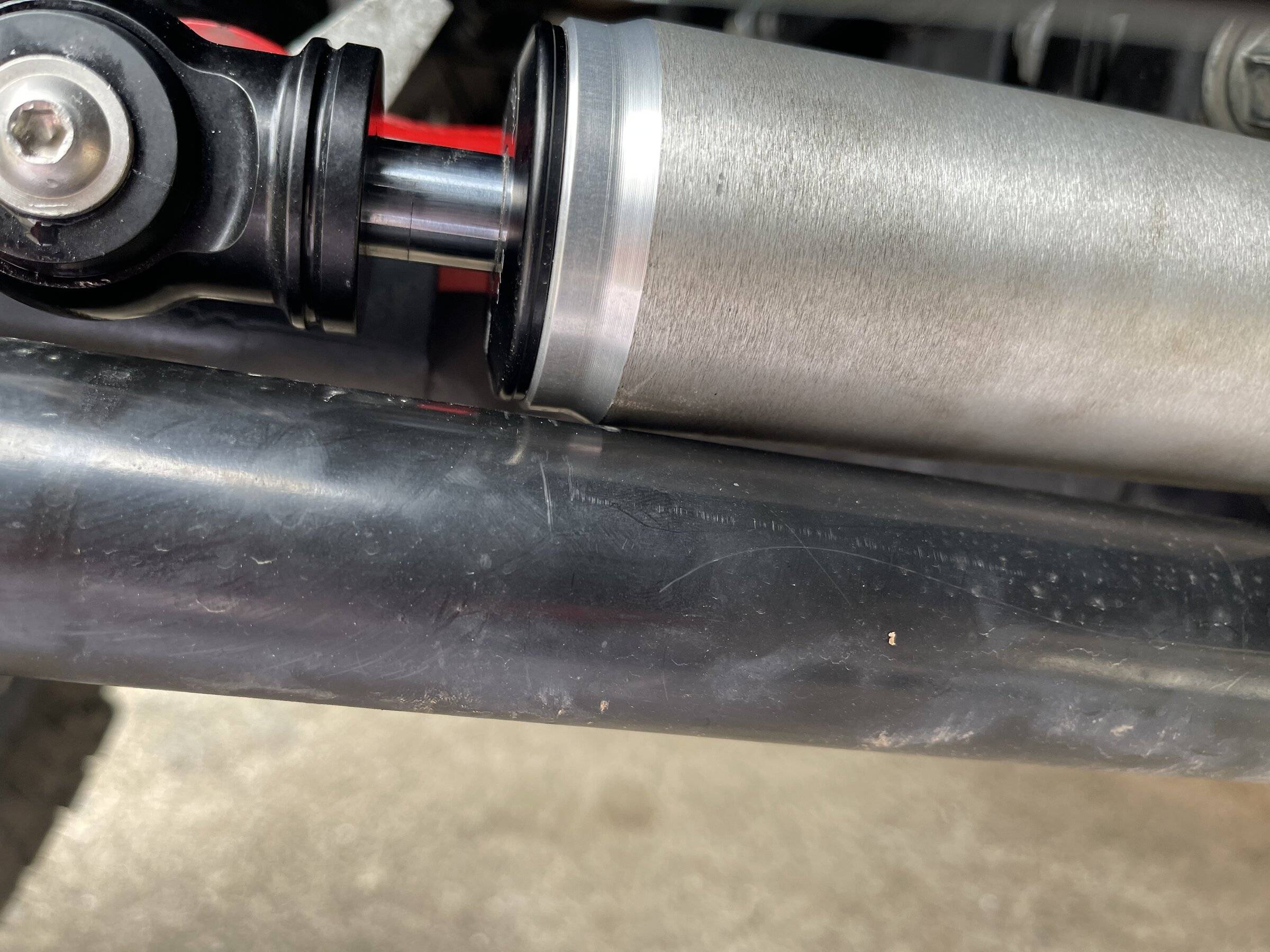 Jeep Wrangler JL Fox TS Steering Stabilizer on Stock steering 3BBA96E3-7205-4561-8852-31F0CC69AF4A