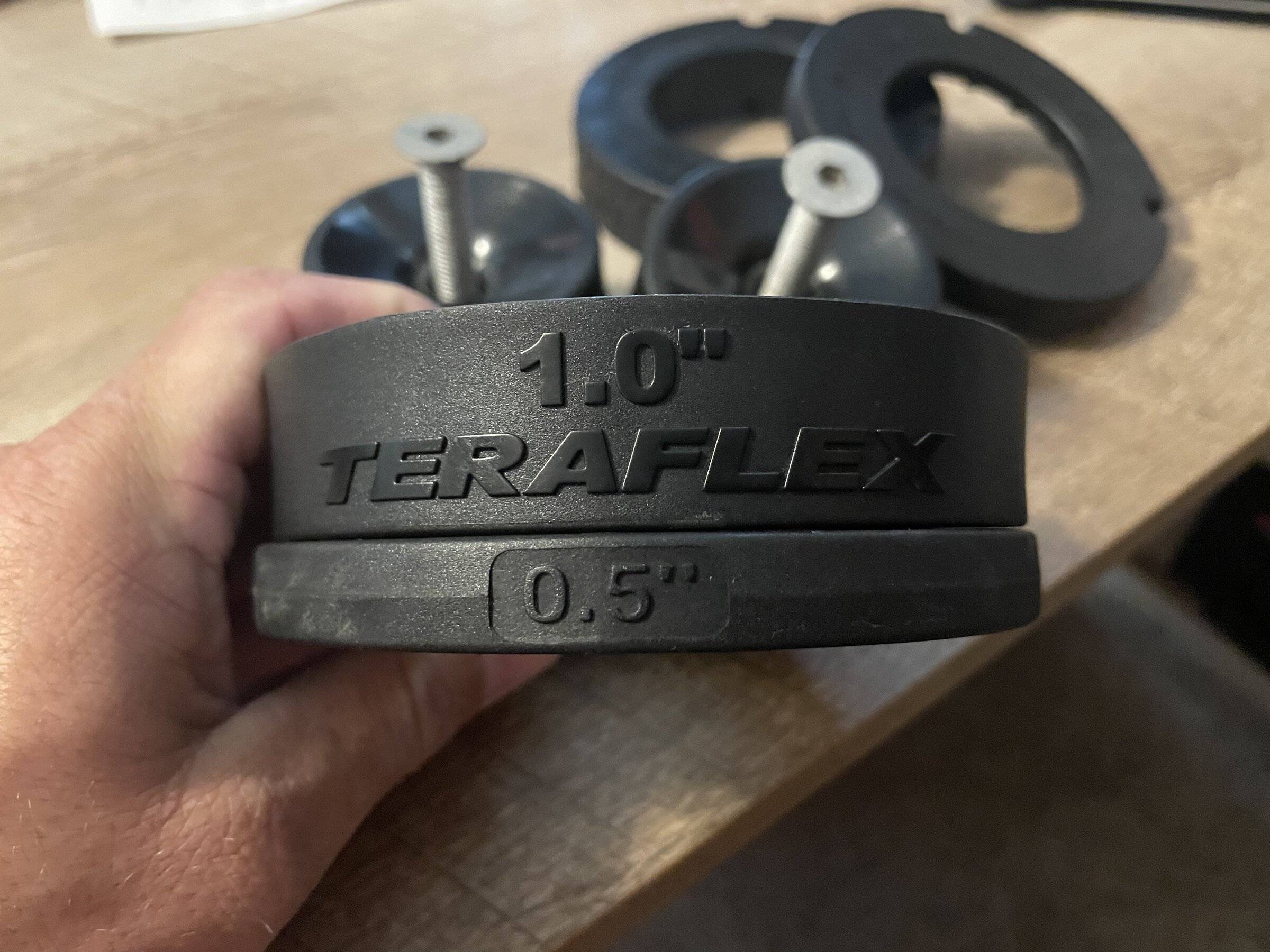 Jeep Wrangler JL Tera Flex 1.5” Leveling kit 34605CC7-DA72-41C9-987C-E30DCC59DAAF