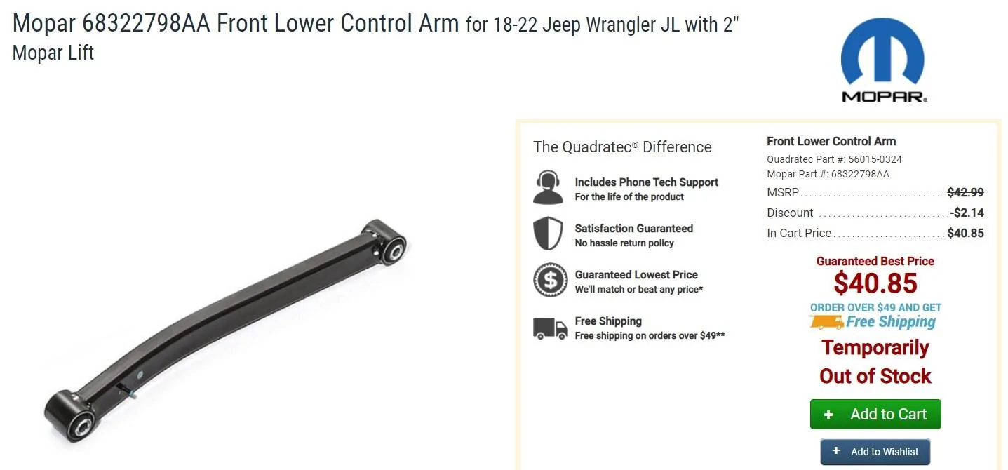 Jeep Wrangler JL Front end squat after new winch & bumper Screenshot 2022-04-17 092816