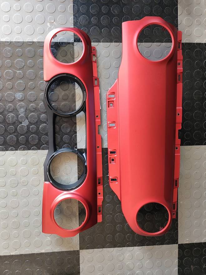 Jeep Wrangler JL JL Red Rubicon Dash Panels 20220417_094515
