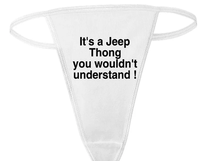 Jeep Wrangler JL Jeep Thongs... 1650325028028