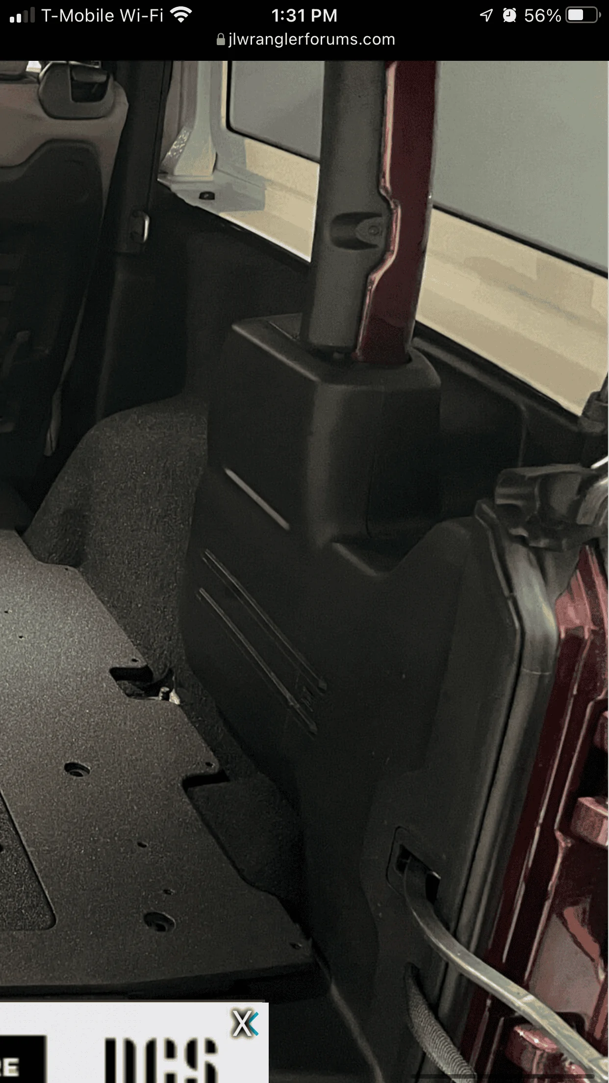 Jeep Wrangler JL Subwoofer Removal 466BEE16-4548-4F2A-8177-A7841ADDEADF