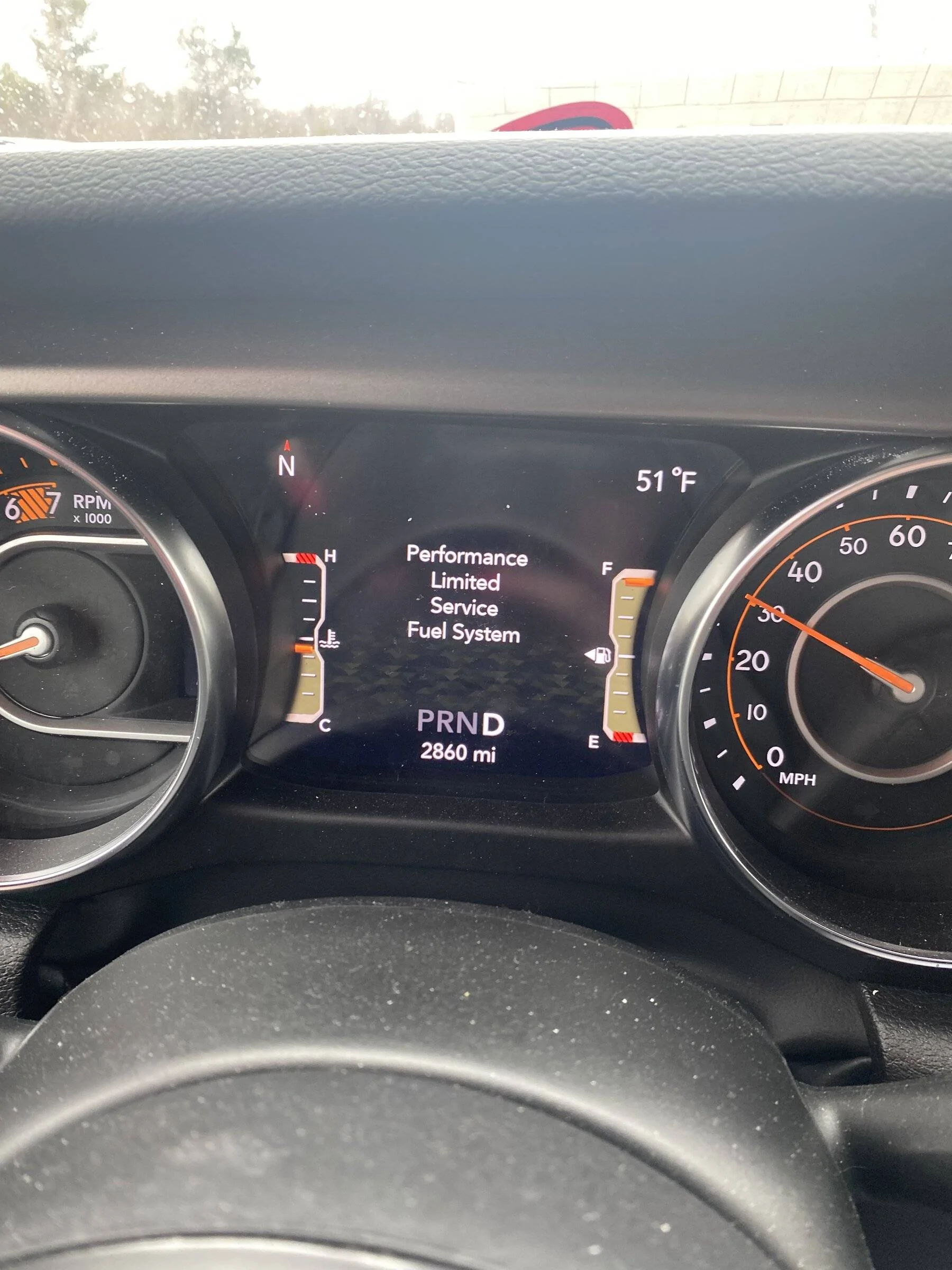 Jeep Wrangler JL "Performance Limited" Error code EB36FC40-CF66-4354-BC04-0C0DD89765B3