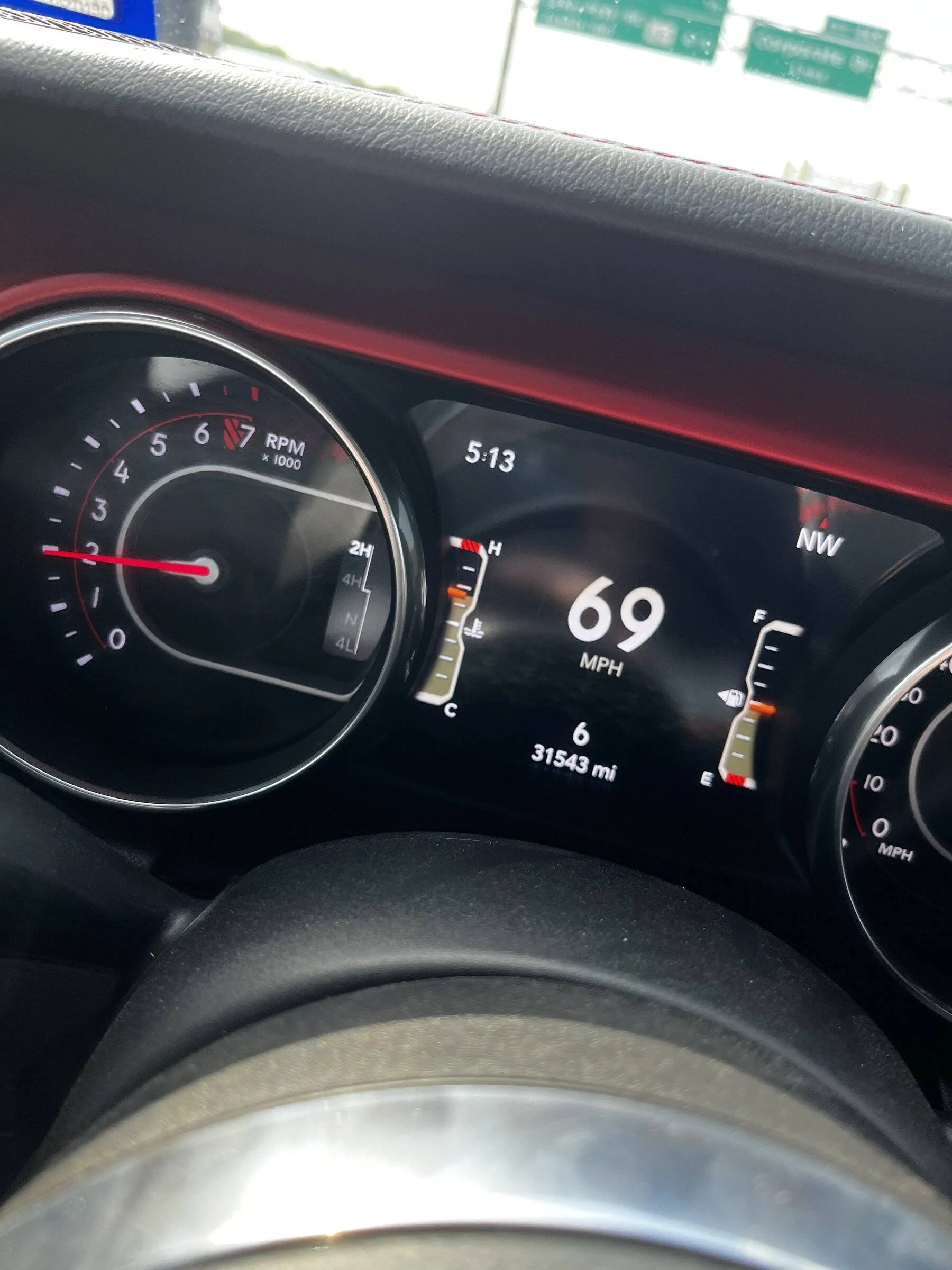 Jeep Wrangler JL 2018 Rubicon Suddenly Overheating Uphill IMG_0166