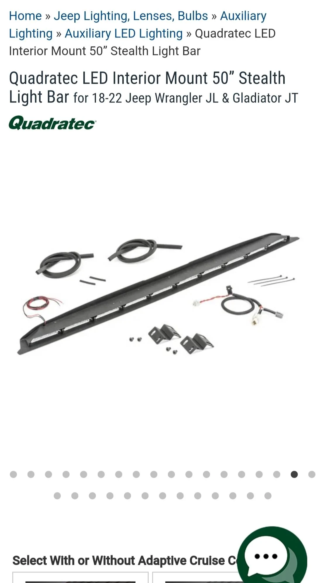 Jeep Wrangler JL (Quadratec) Stealth Light Bar VS (mPower) Interior Lightbar? IMG_20220423_034555