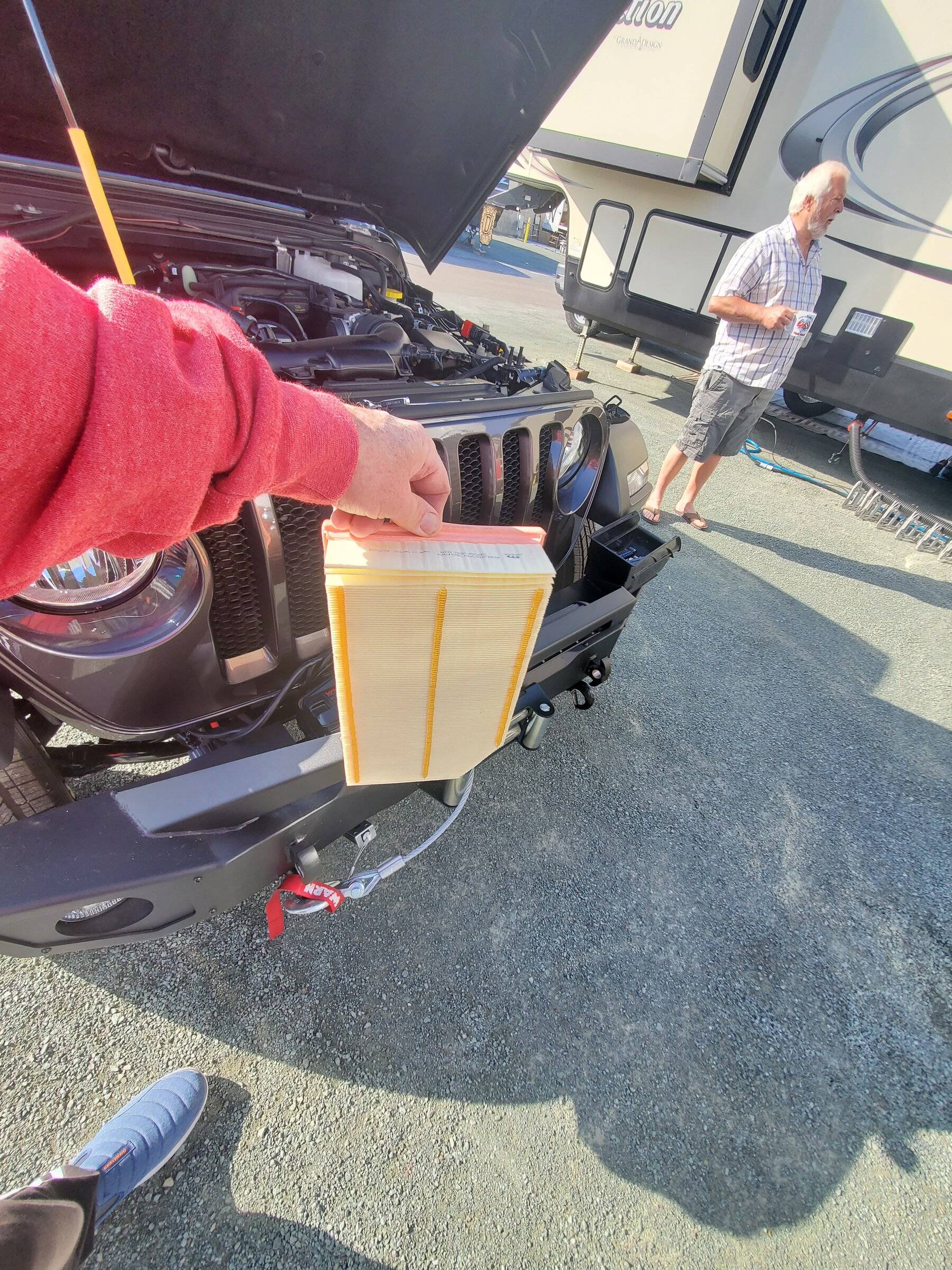 Jeep Wrangler JL New JLU Runs rough 20220424_084047