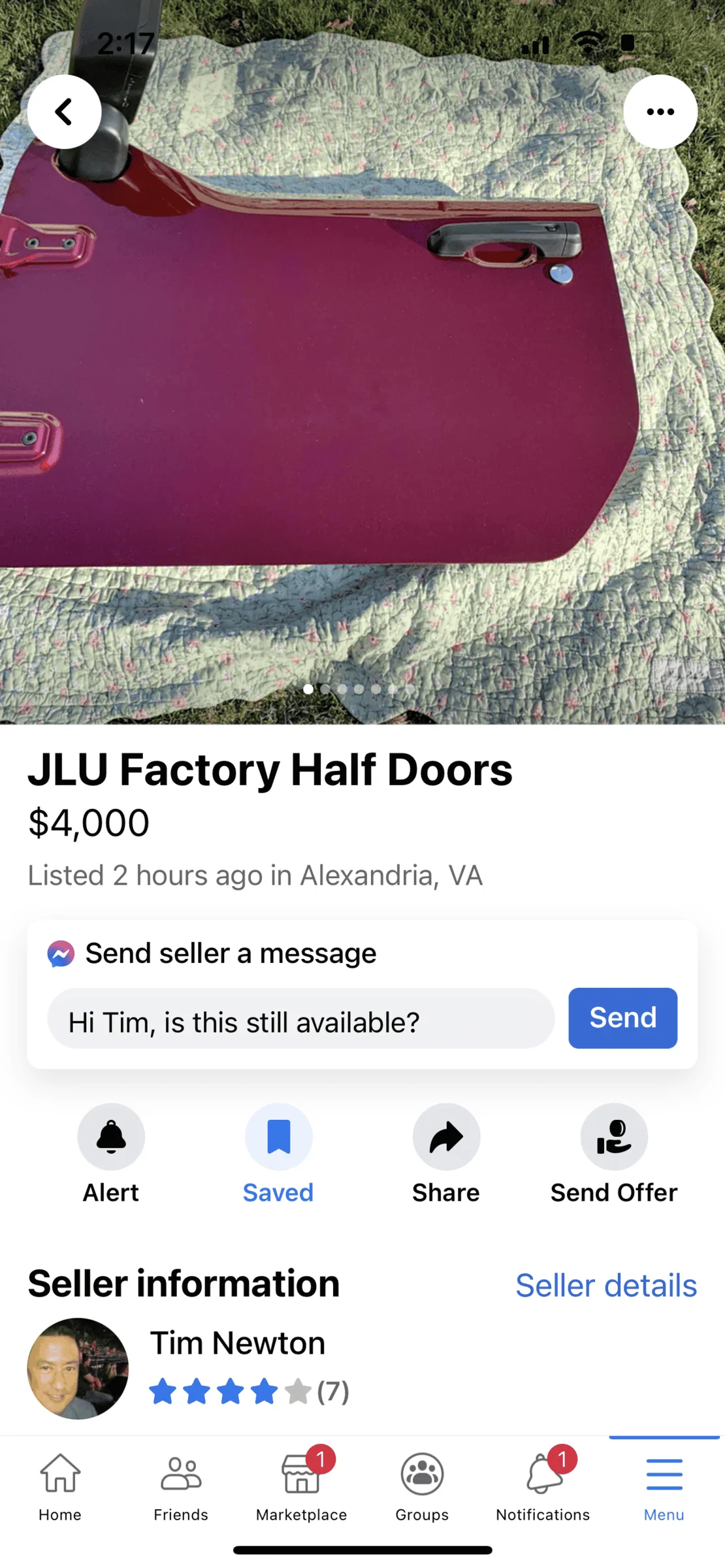 Jeep Wrangler JL Half Doors 01A3E061-37FA-463B-94A3-EDA93B108E67