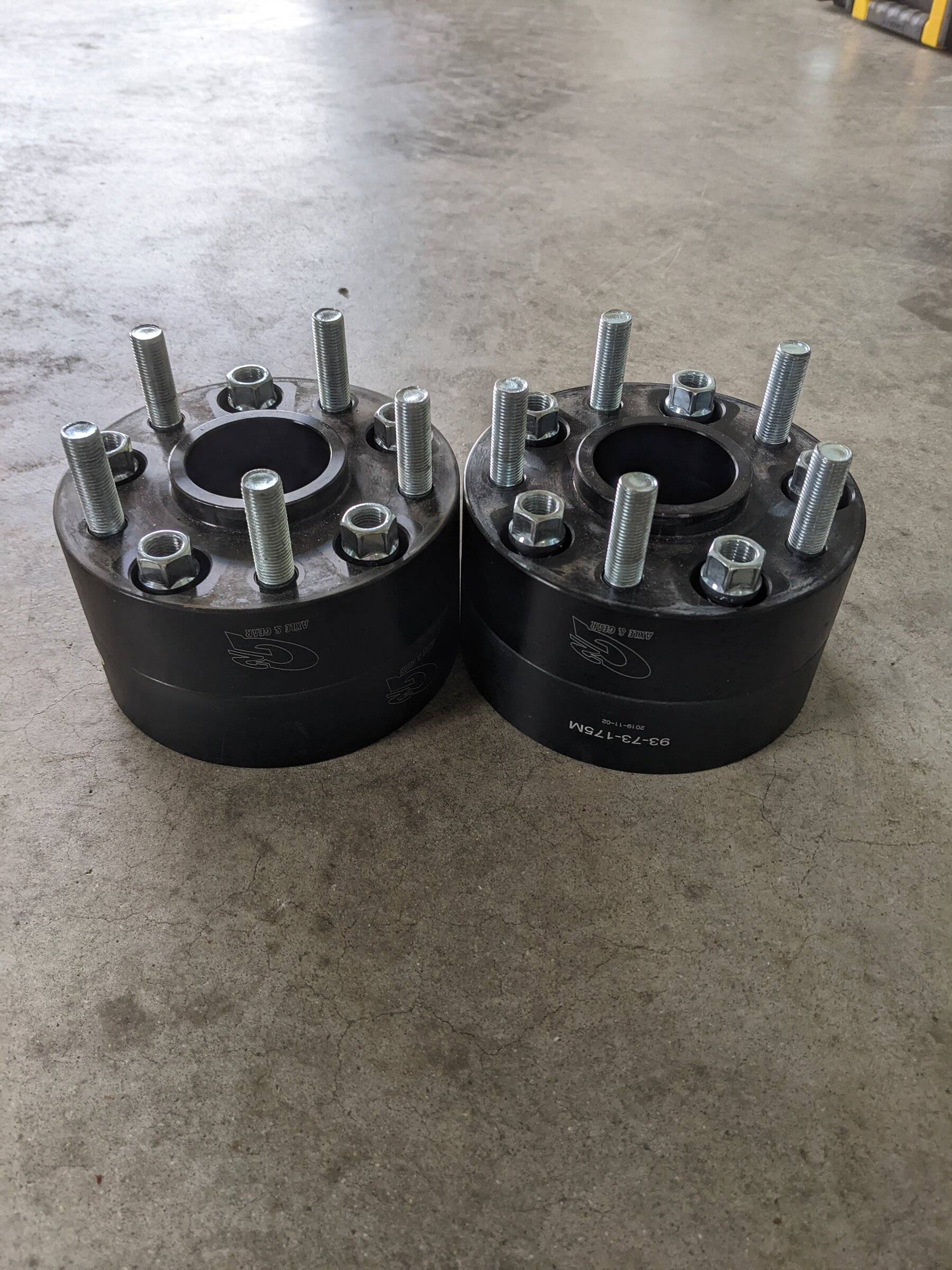 Jeep Wrangler JL G2 1.75 wheel spacers PXL_20220425_211823117