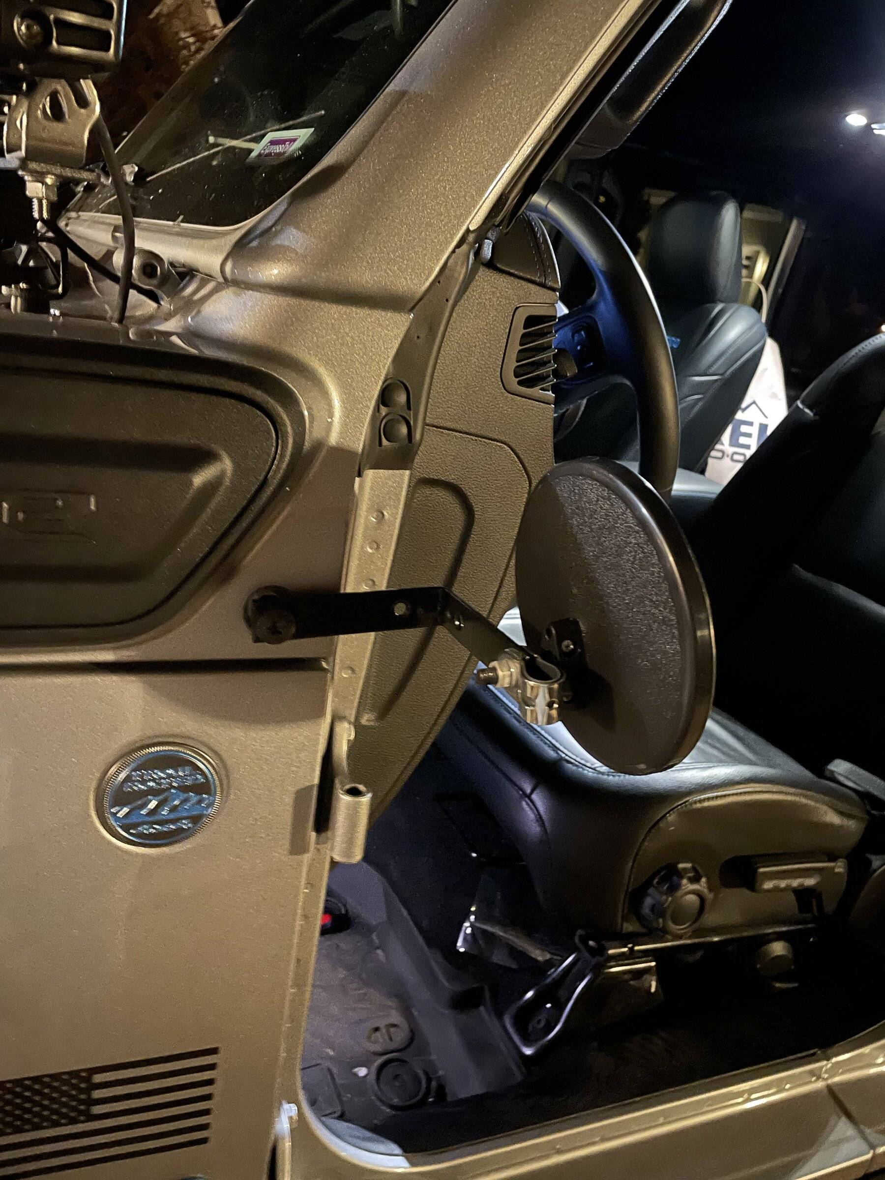 Jeep Wrangler JL $20 DIY side mirror and mount 2D36ED94-295A-4DFF-B2D4-B140E389F951